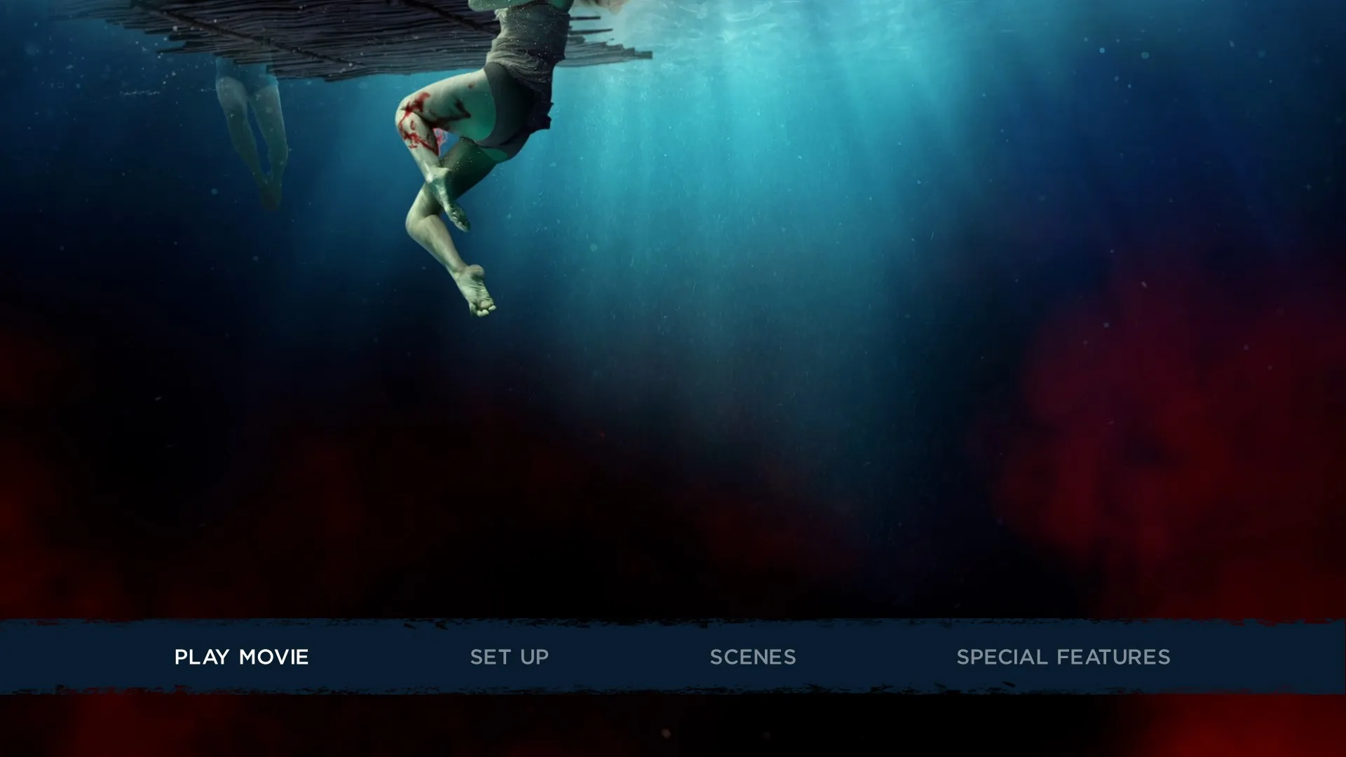 The Requin Blu-ray menu