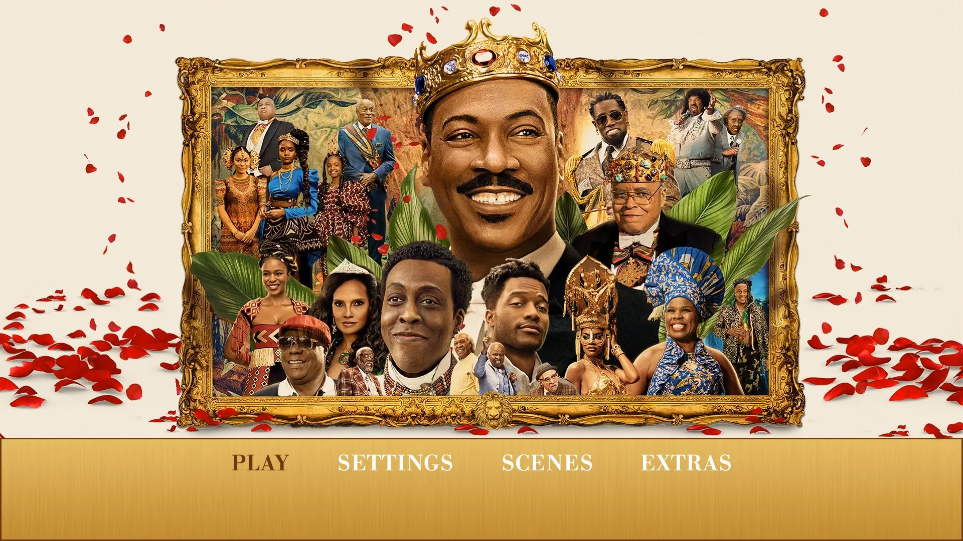 Coming 2 American Blu-ray Menu