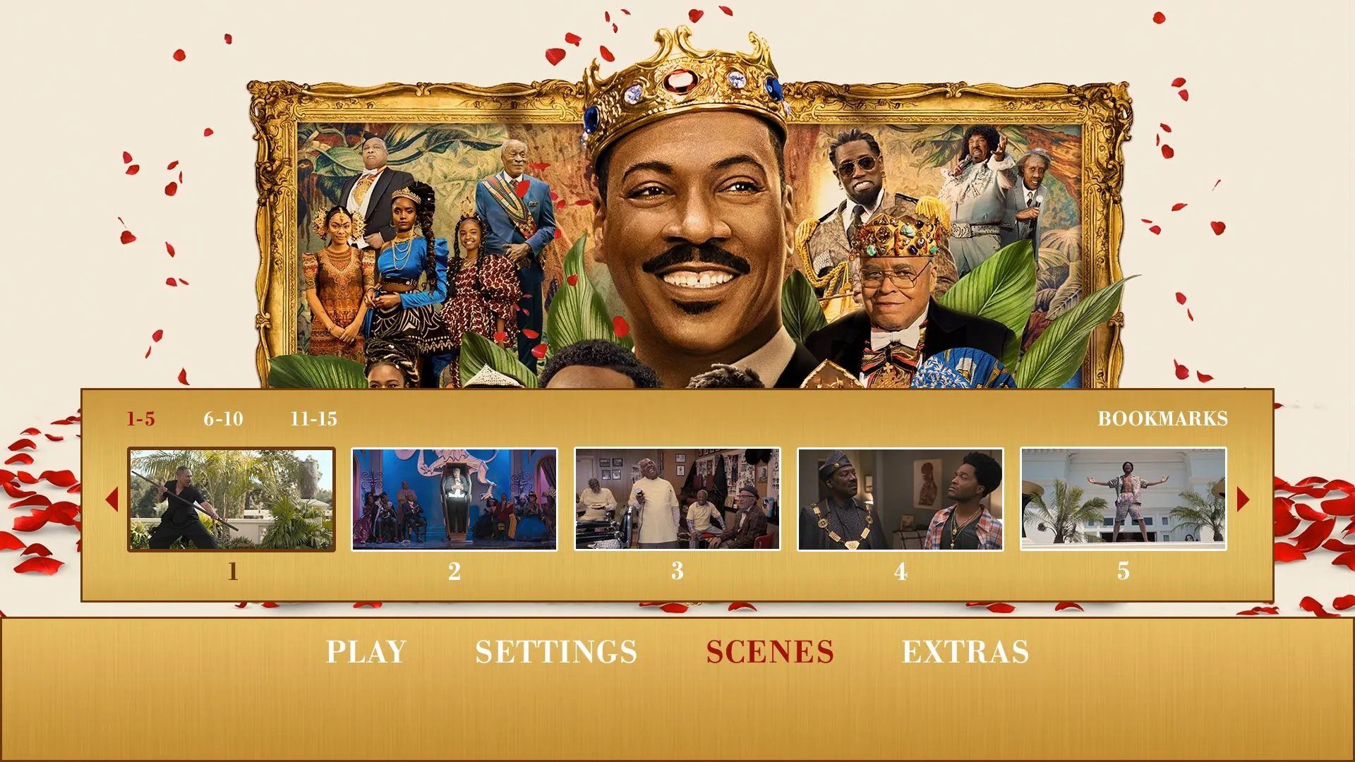 Coming 2 American Blu-ray Scene Selection Menu