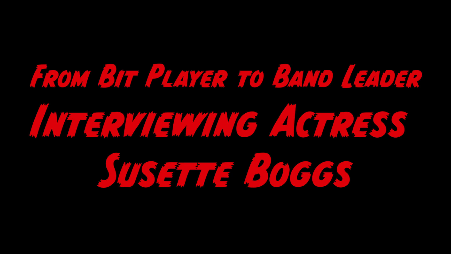 Hard Rock Zombies Susette Boggs interview