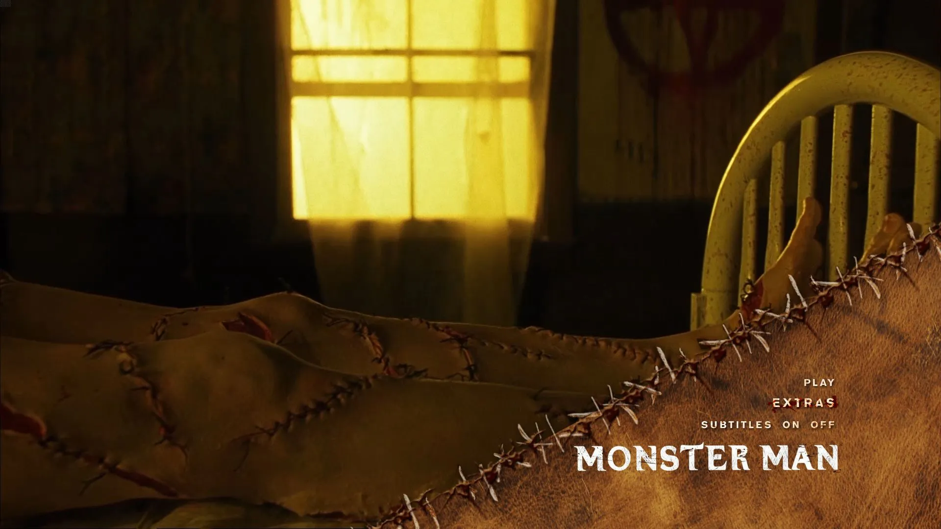 Monster Man Blu-ray Menu