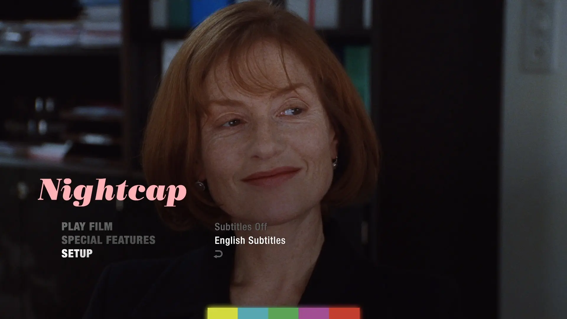 Nightcap subtitles menu