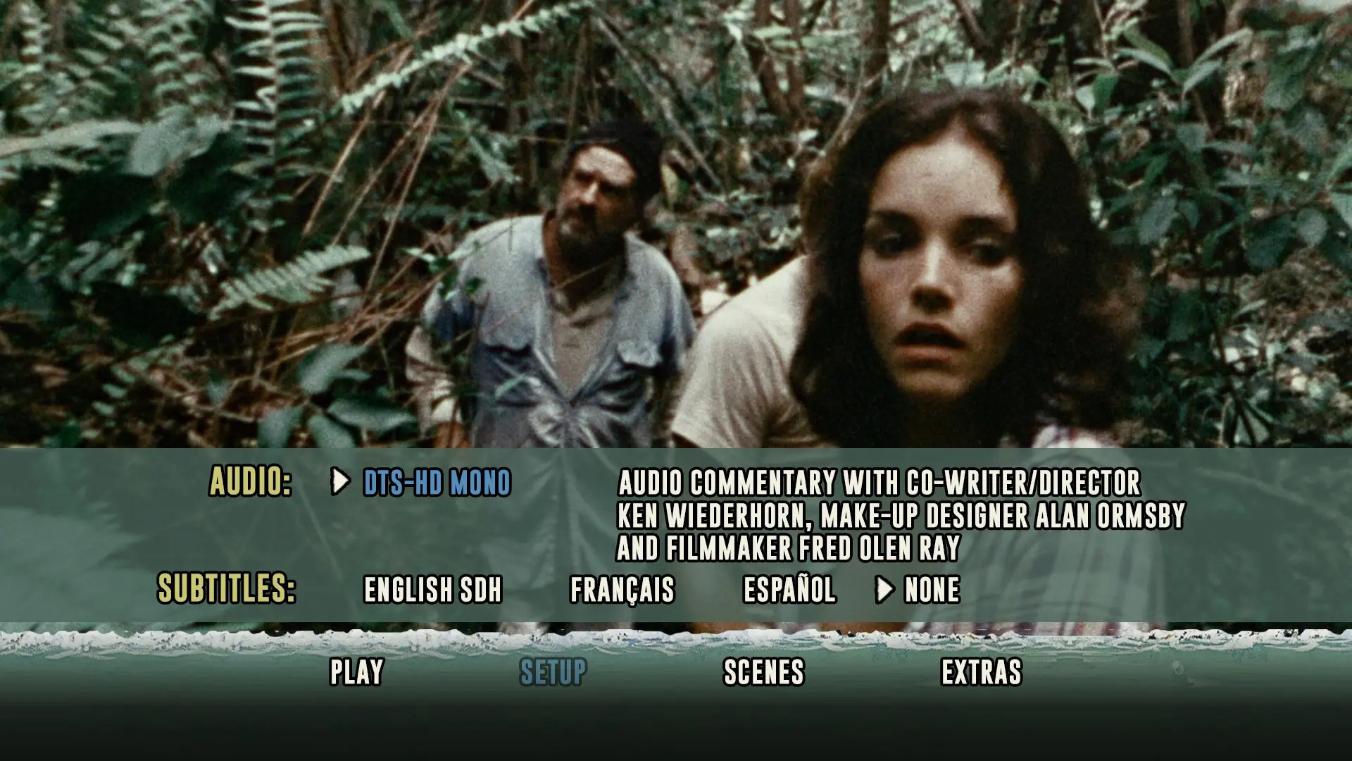 Shock Waves setup menu