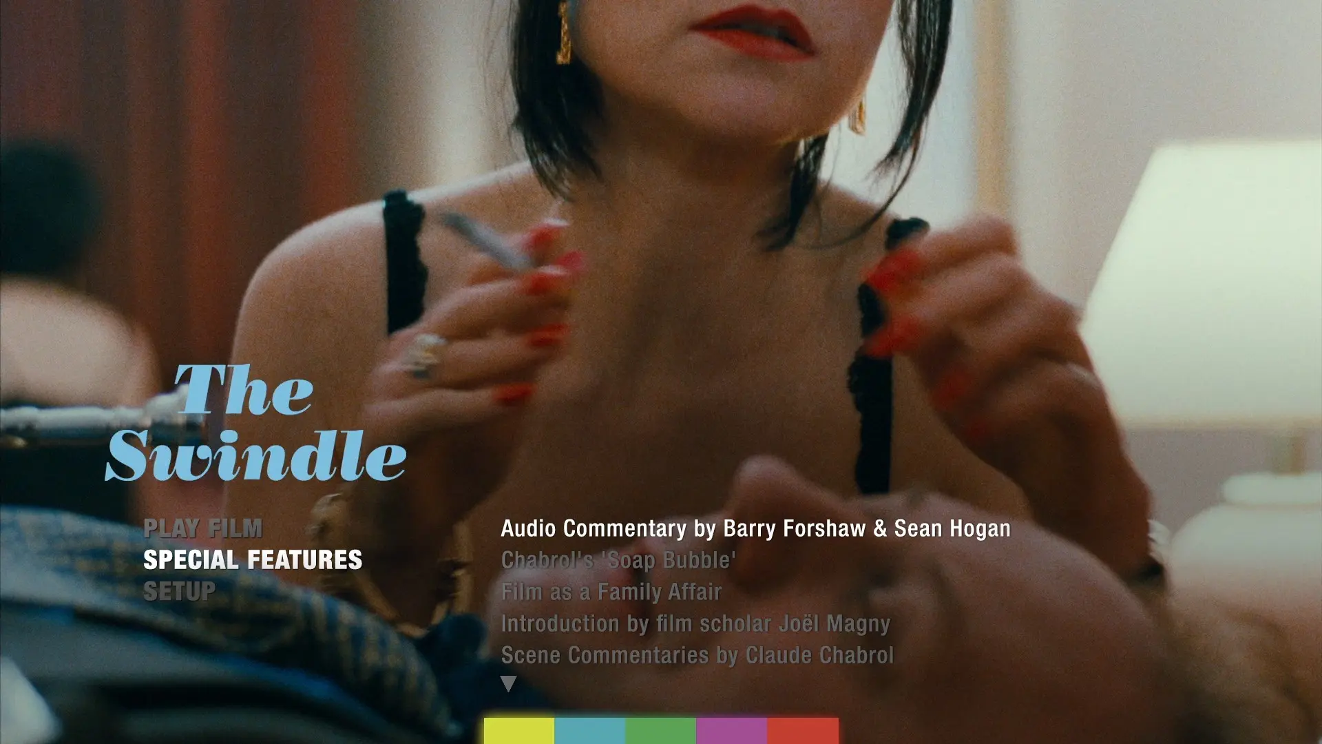 The Swindle extras menu 1