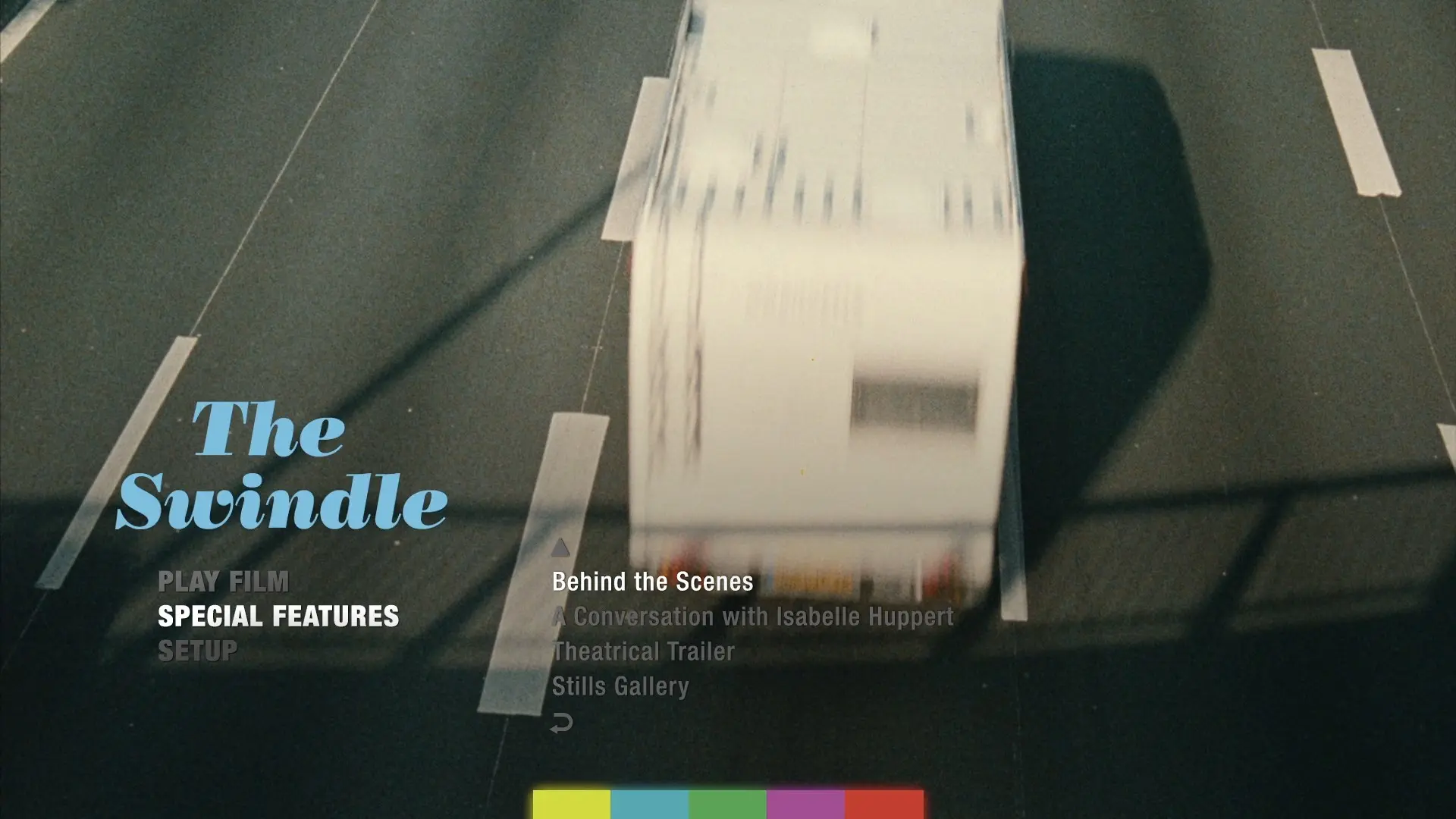 The Swindle extras menu 2