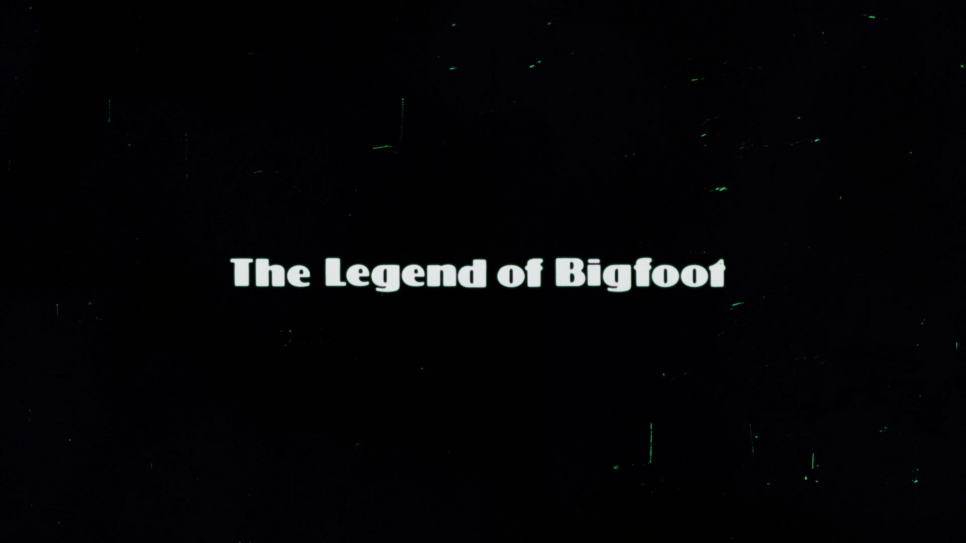 The Legend of Bigfoot Screencap 1