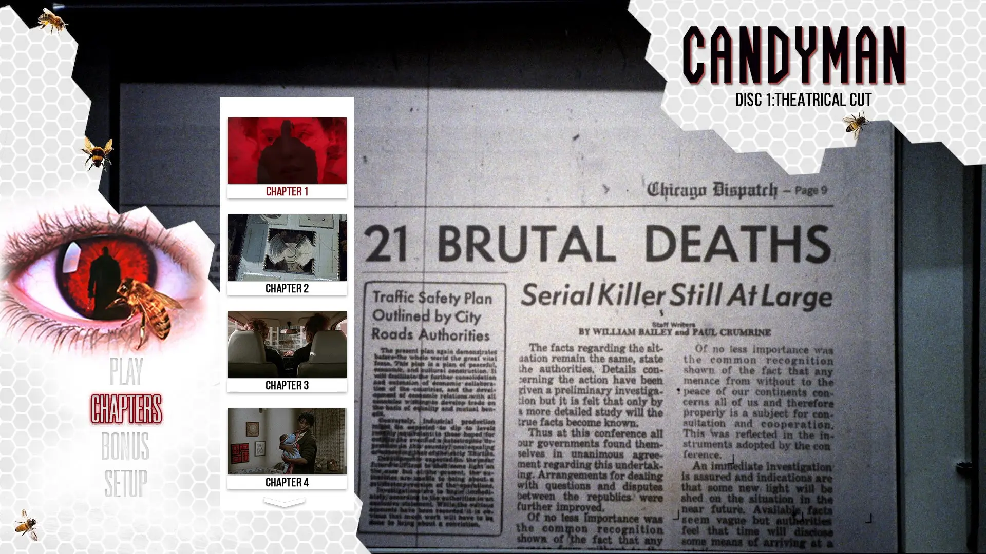 Candyman scene select menu