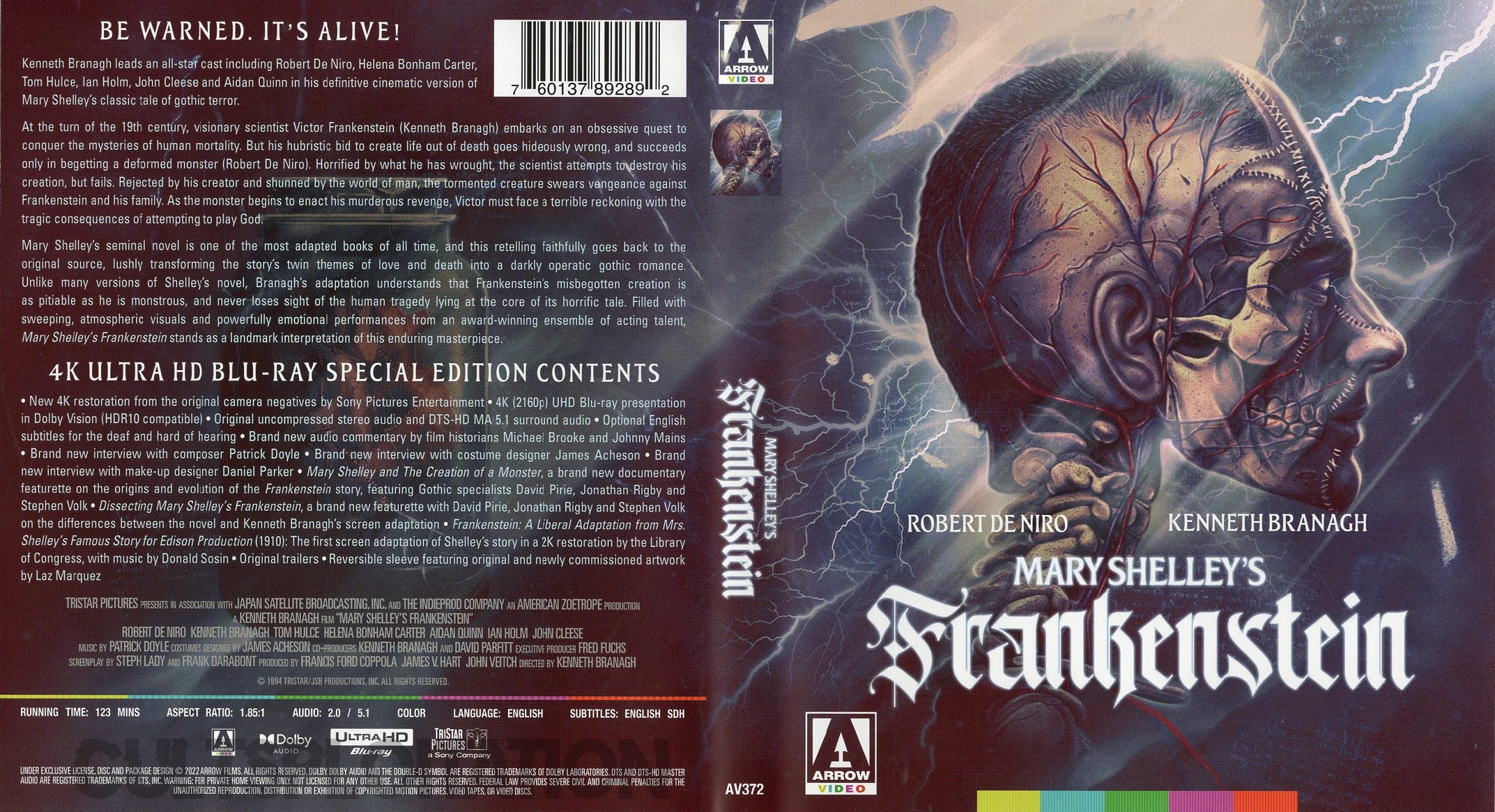 Mary Shelleys Frankenstein 4k Uhd Screenshots Arrow Video