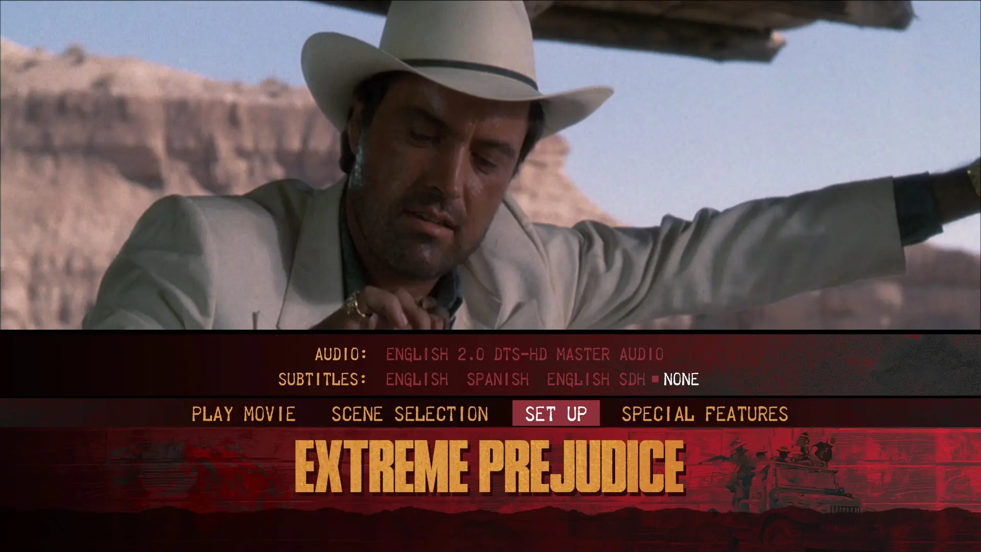 Extreme Prejudice setup menu