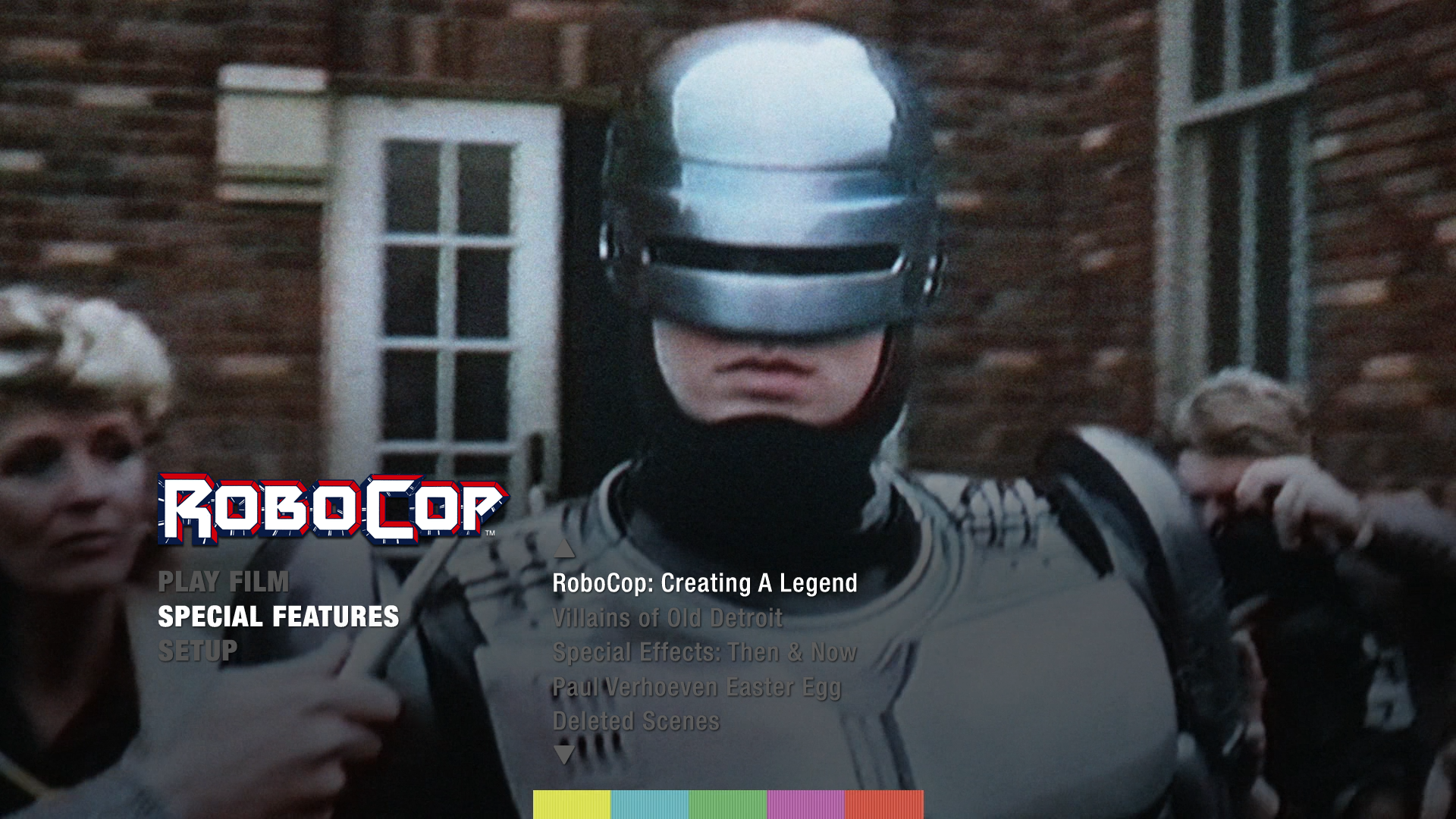 Robocop Director's Cut extras menu 3