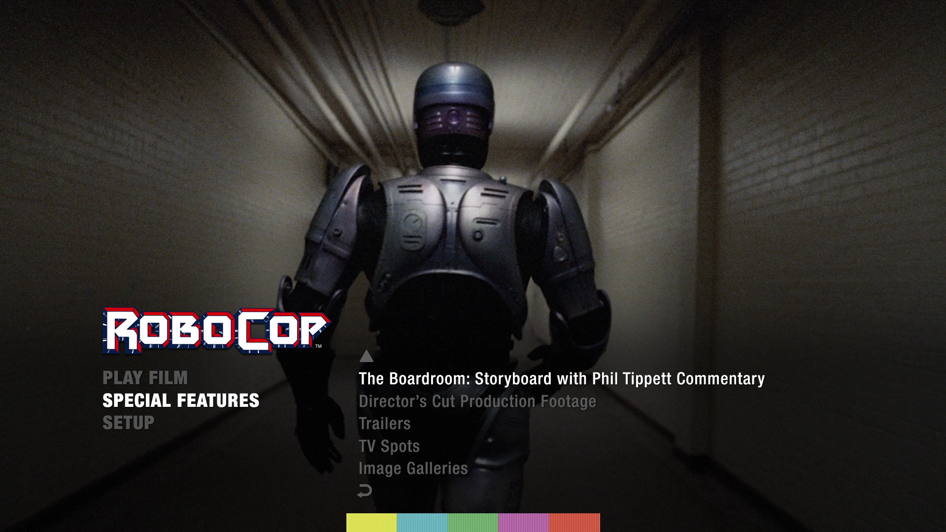 Robocop Director's Cut extras menu 4