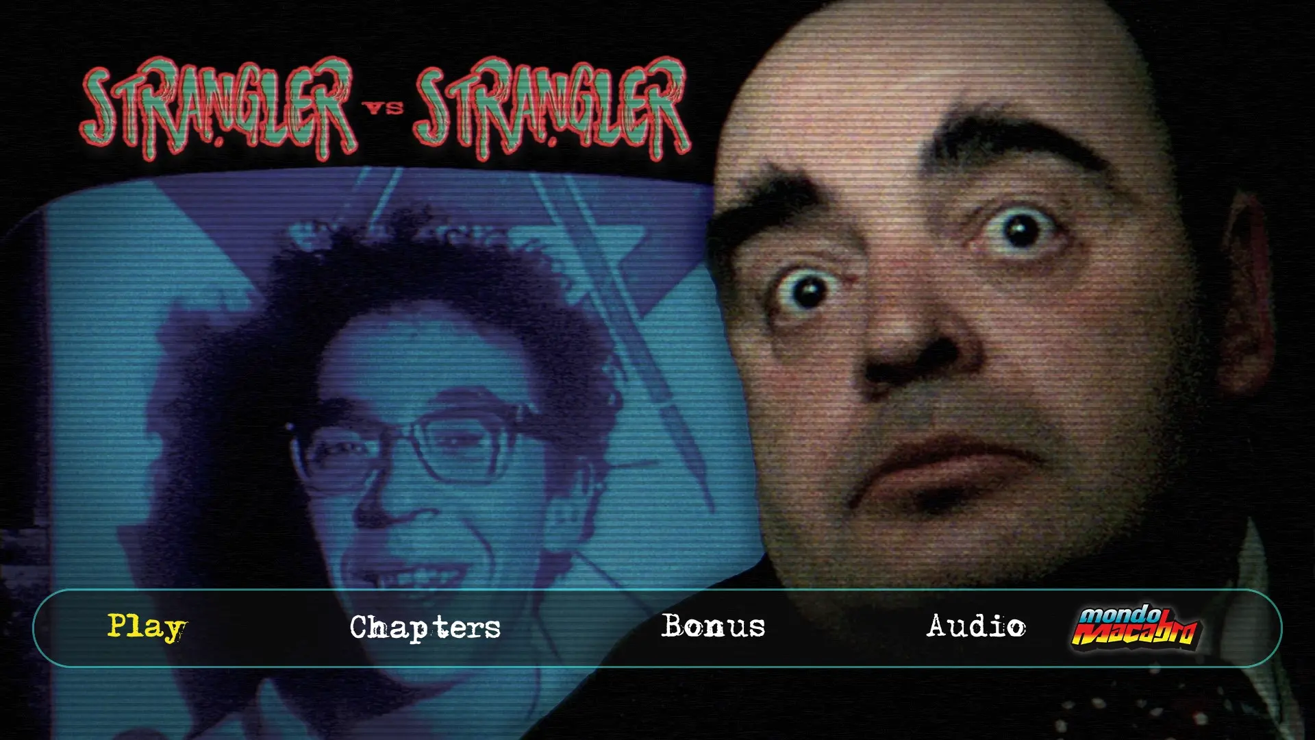 Strangler vs. Strangler Blu-ray menu