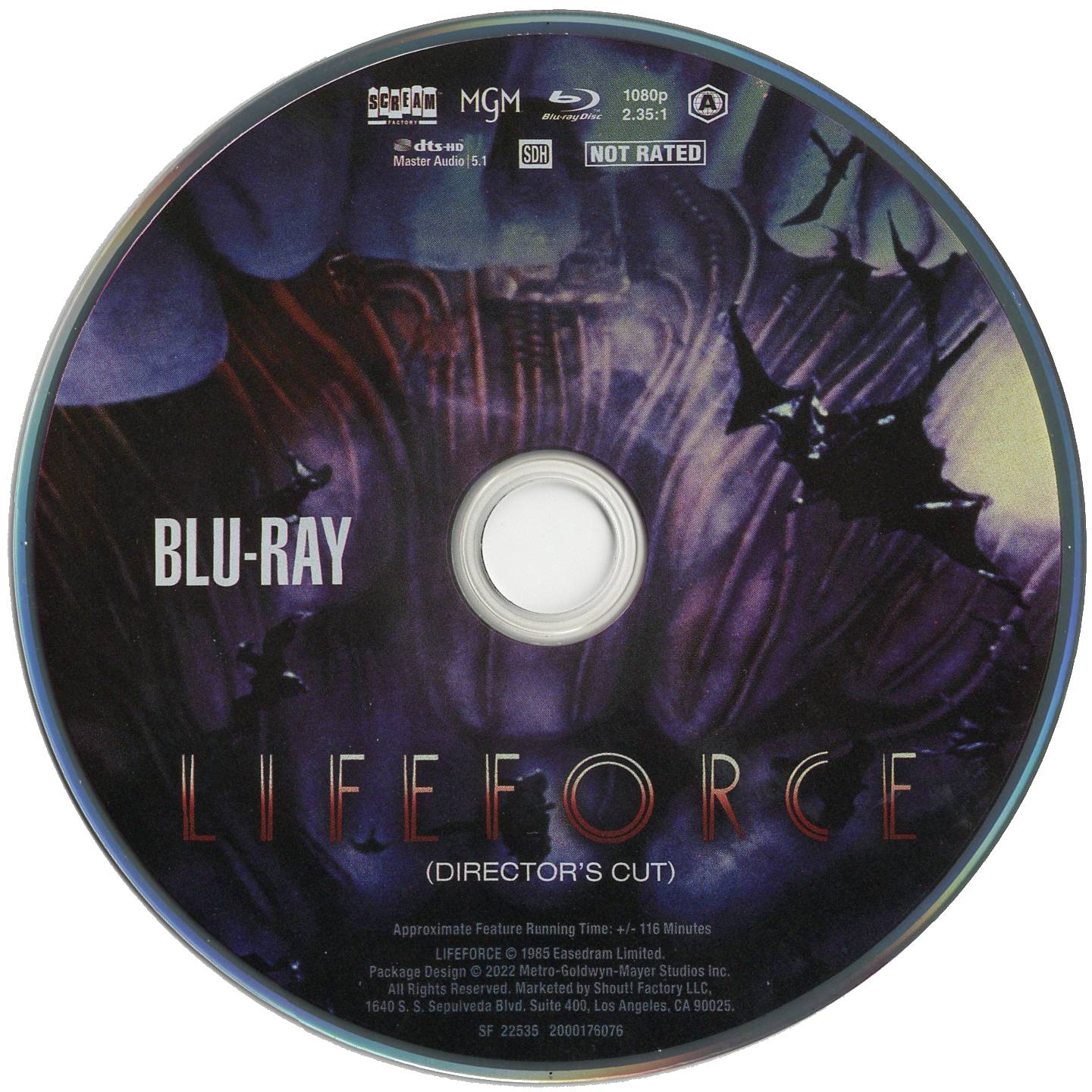 Lifeforce 4K UHD/Blu-ray Screenshots (Scream Factory) - Cultsploitation ...