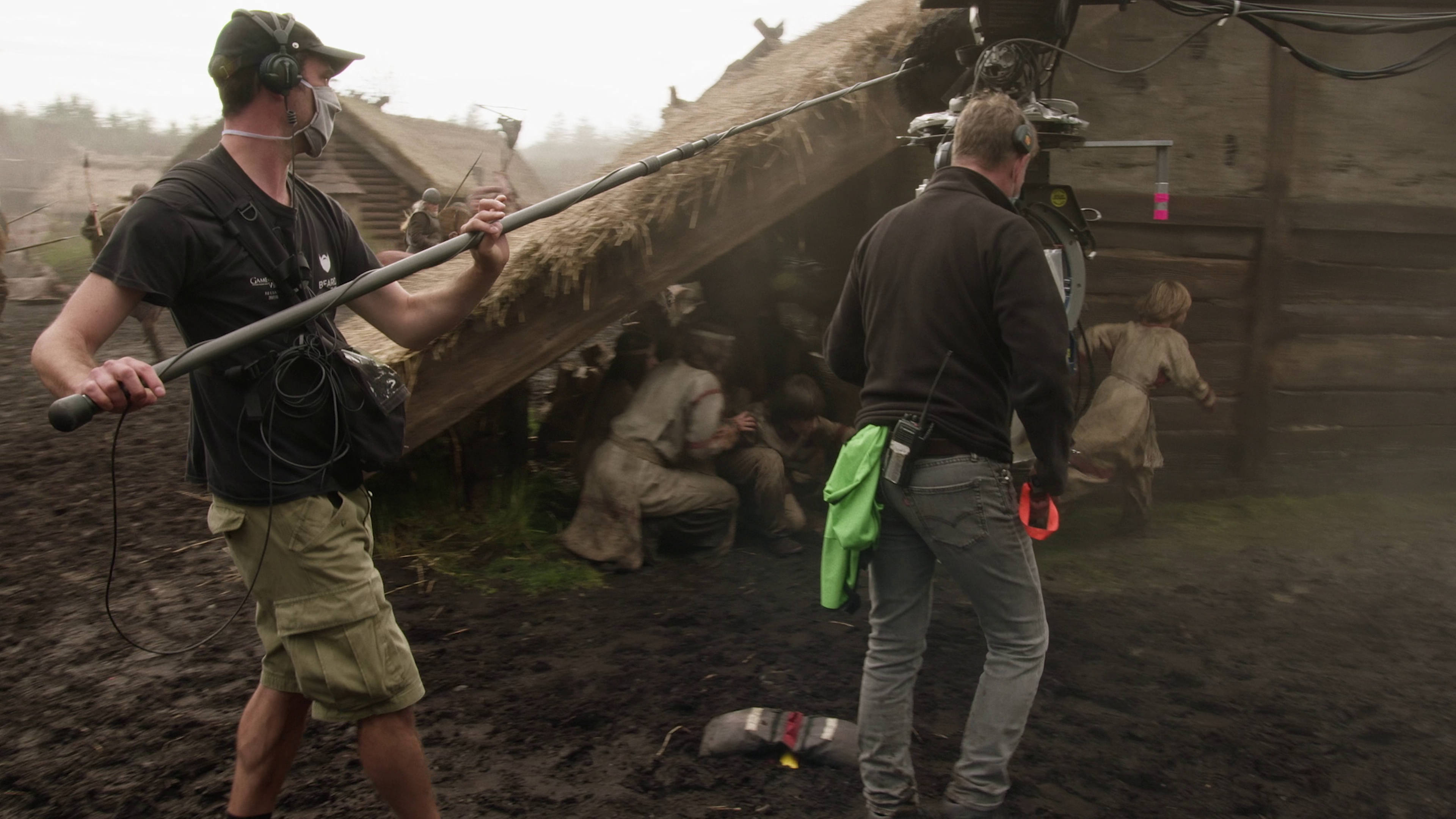 The Northman 4K Shooting the Raid featurette