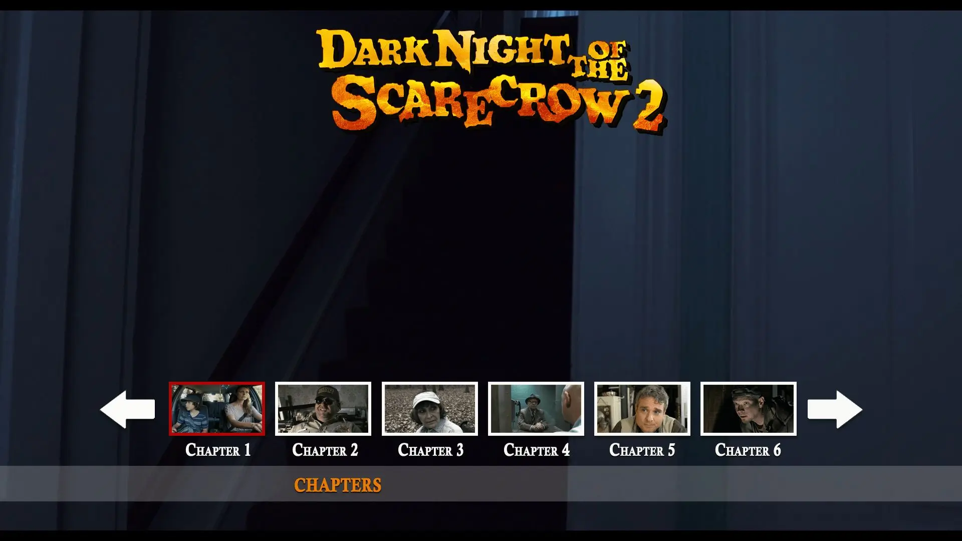 Dark Night of the Scarecrow 2 Blu-ray Chapters Menu