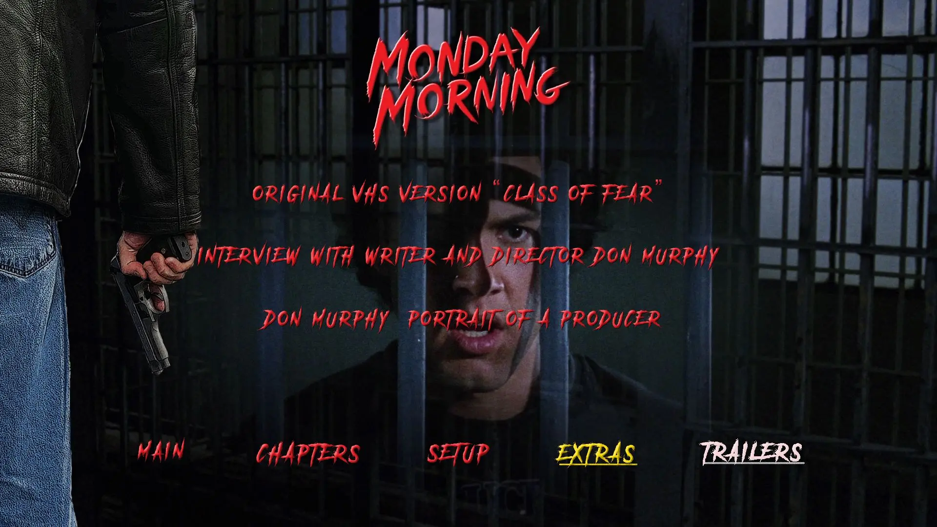 Monday Morning Blu-ray Extras Menu