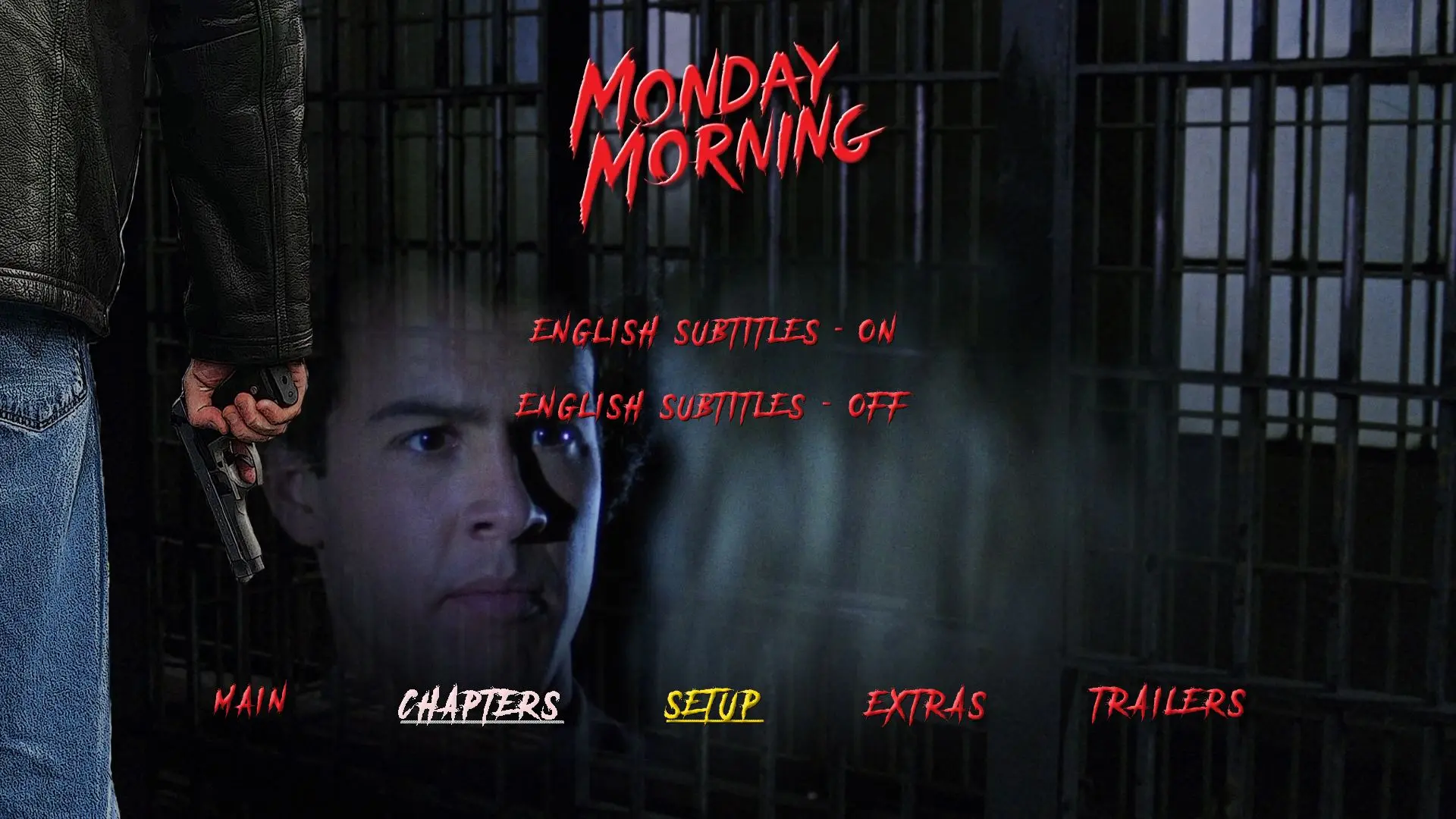 Monday Morning Blu-ray Setup Menu