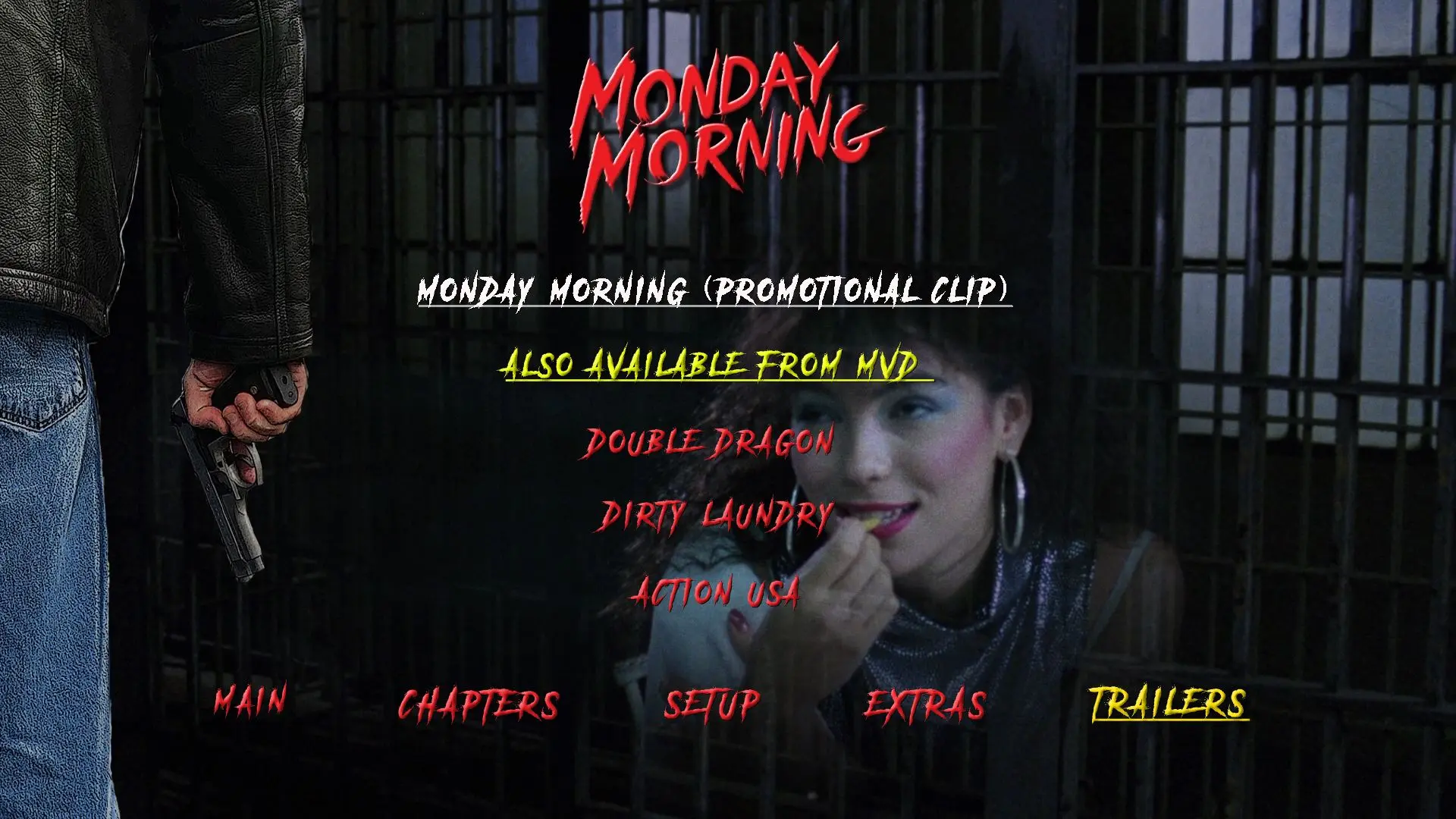 Monday Morning Blu-ray Trailers Menu
