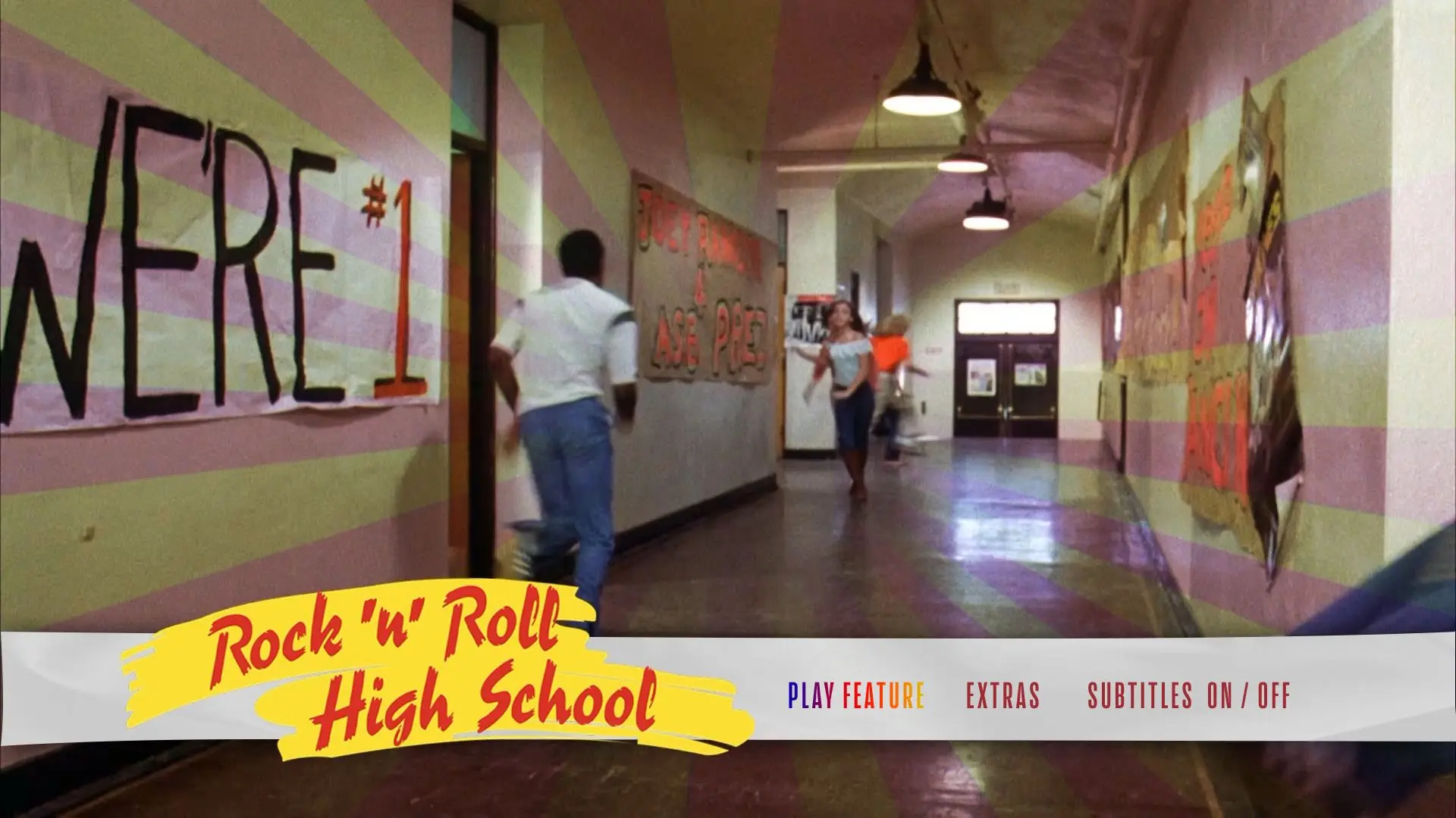 Rock 'n' Roll High School Blu-ray Menu