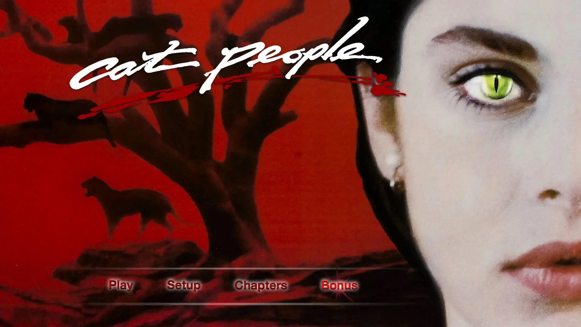 Cat People 4K UHD menu