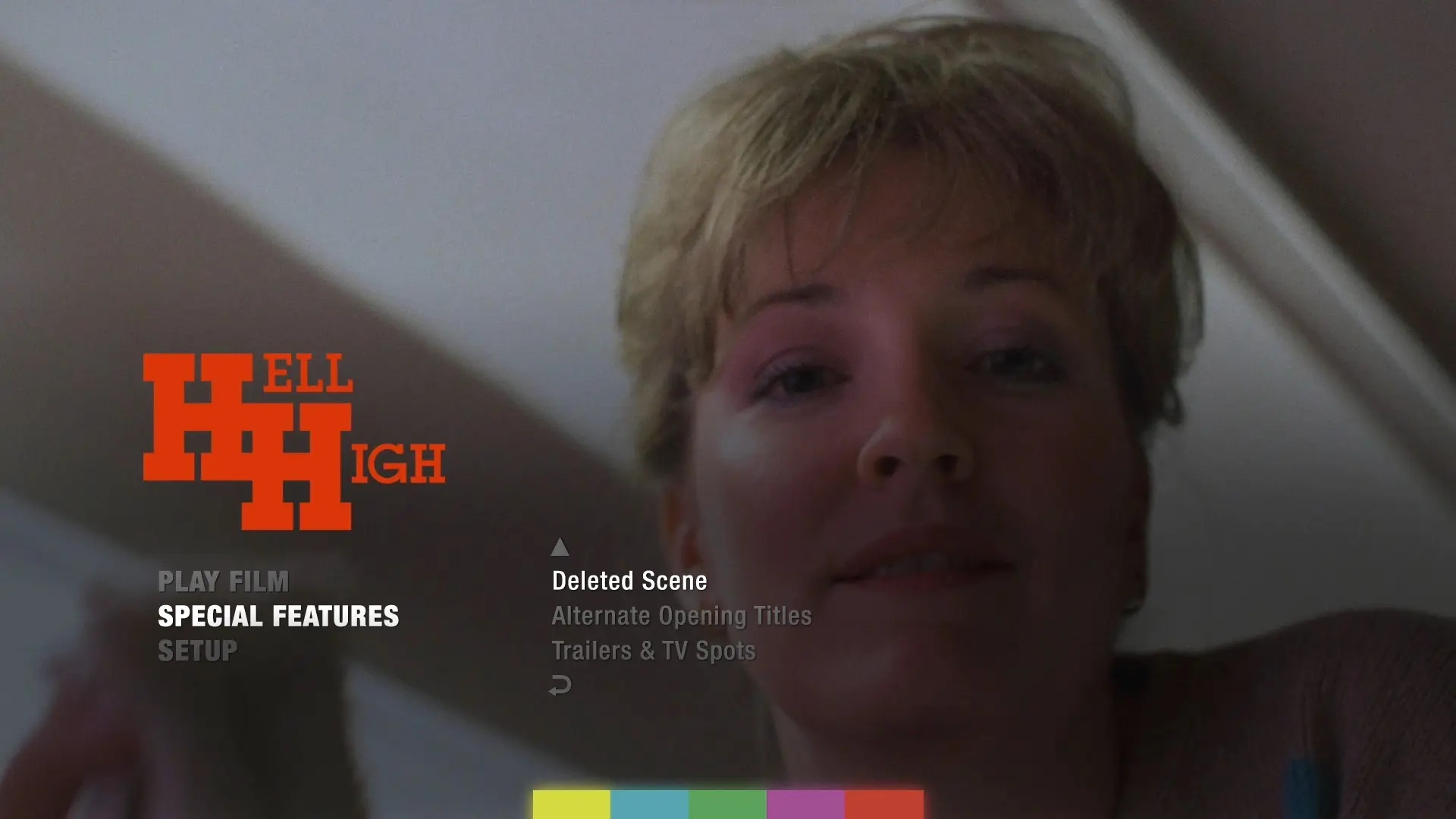 Hell High extras menu 3