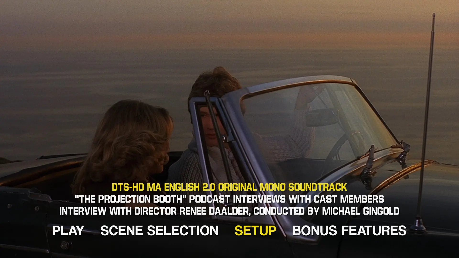 Massacre at Central High audio menu