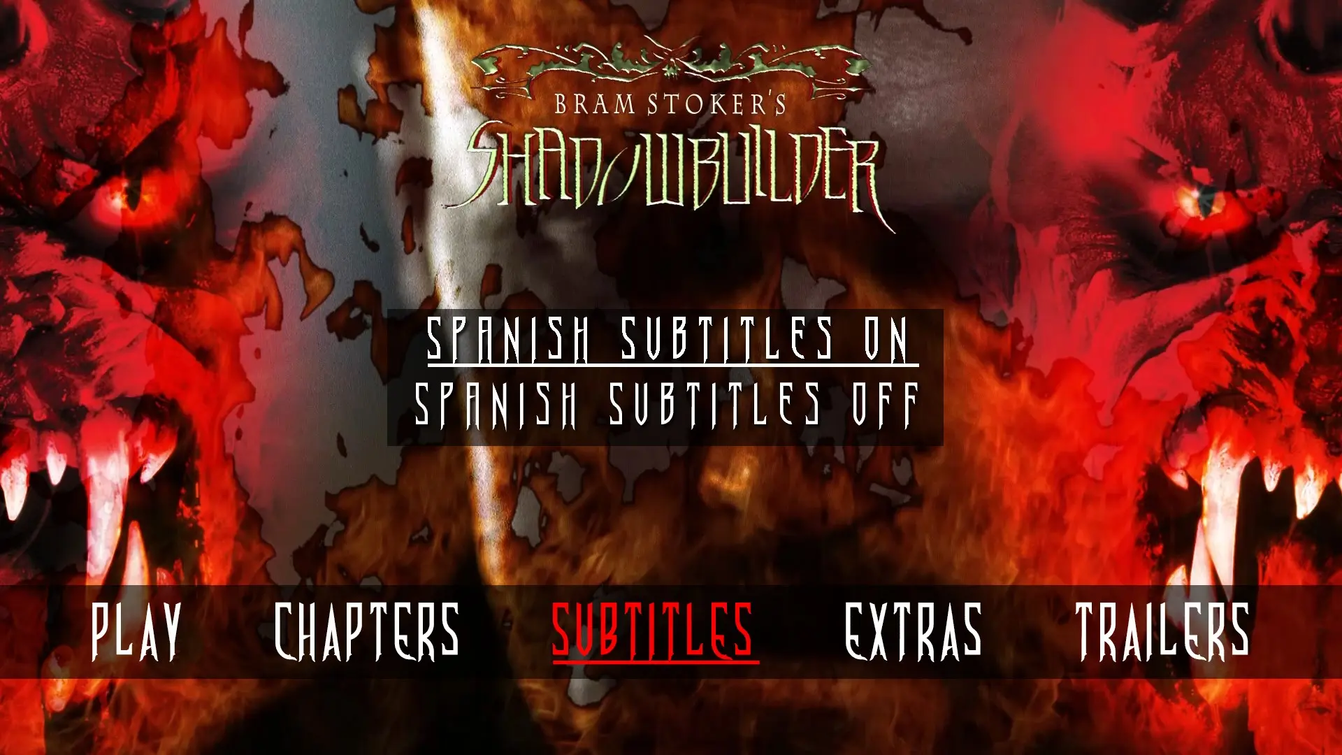Shadowbuilder subtitles menu