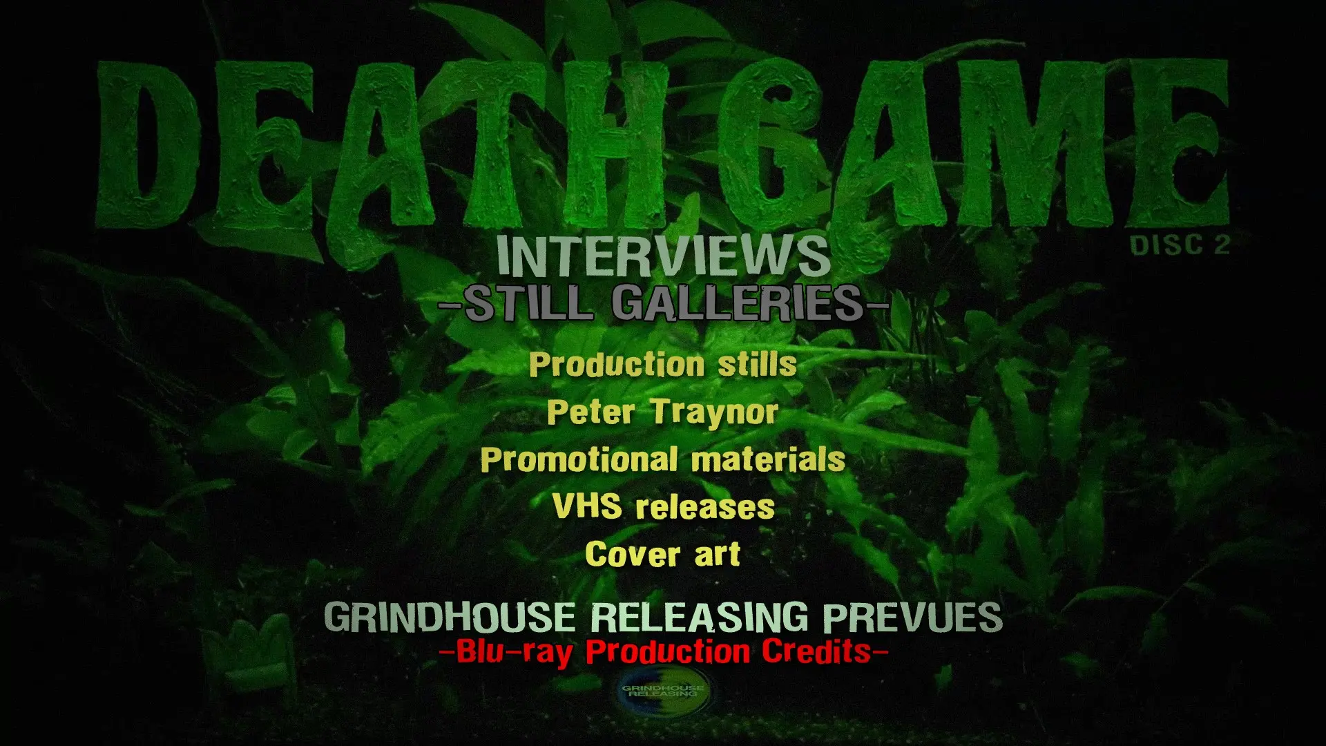 Death Game extras menu 3