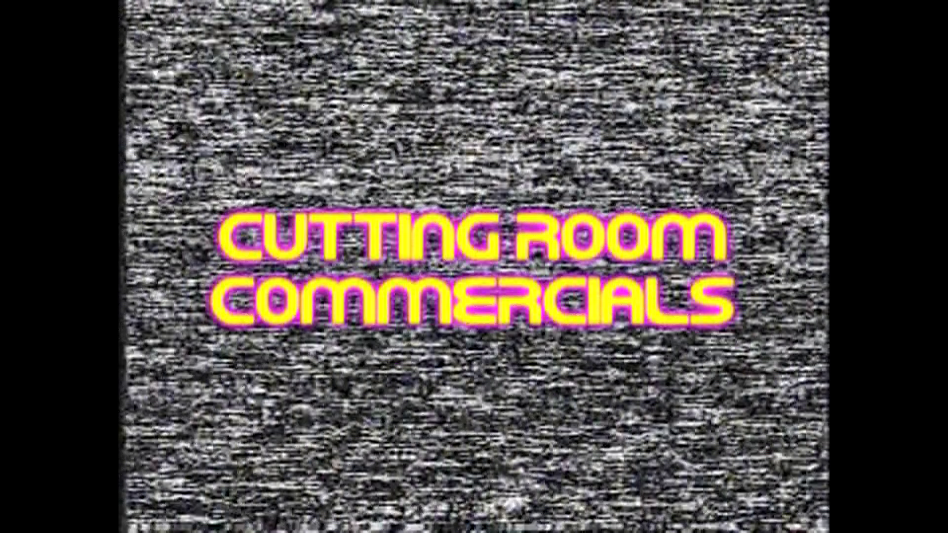 WNUF Halloween Special Cutting Room Commercials