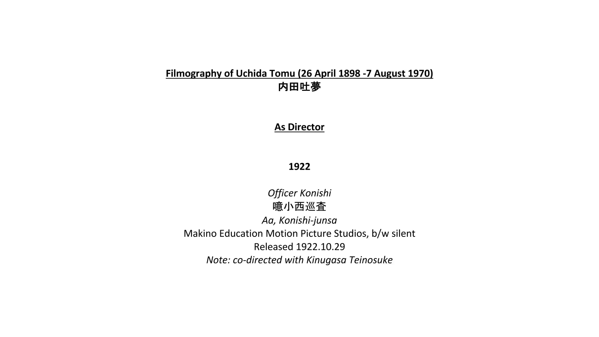 A Fugitive from the Past image galleries