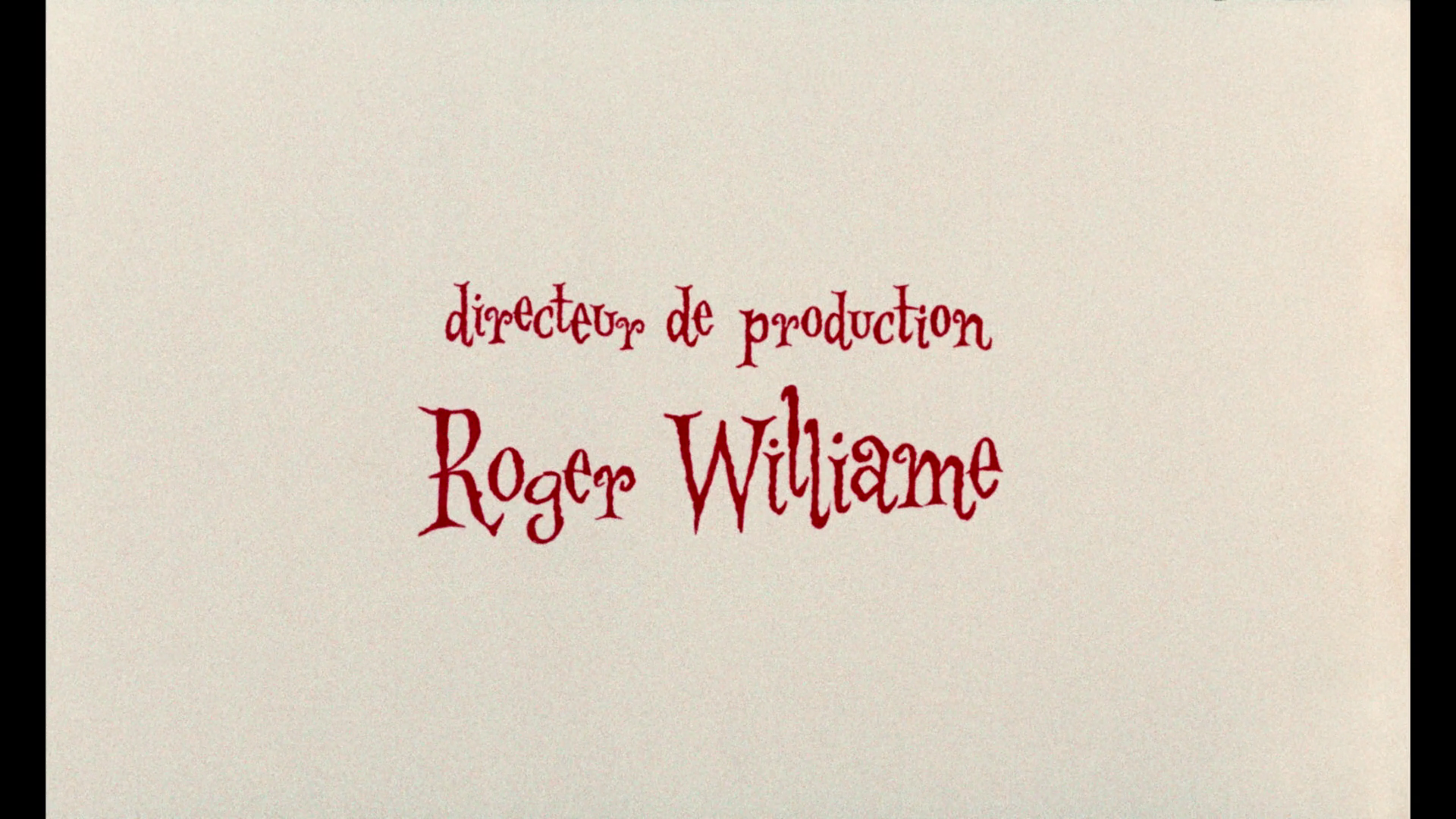 Love Brides of the Blood Mummy French closing credits