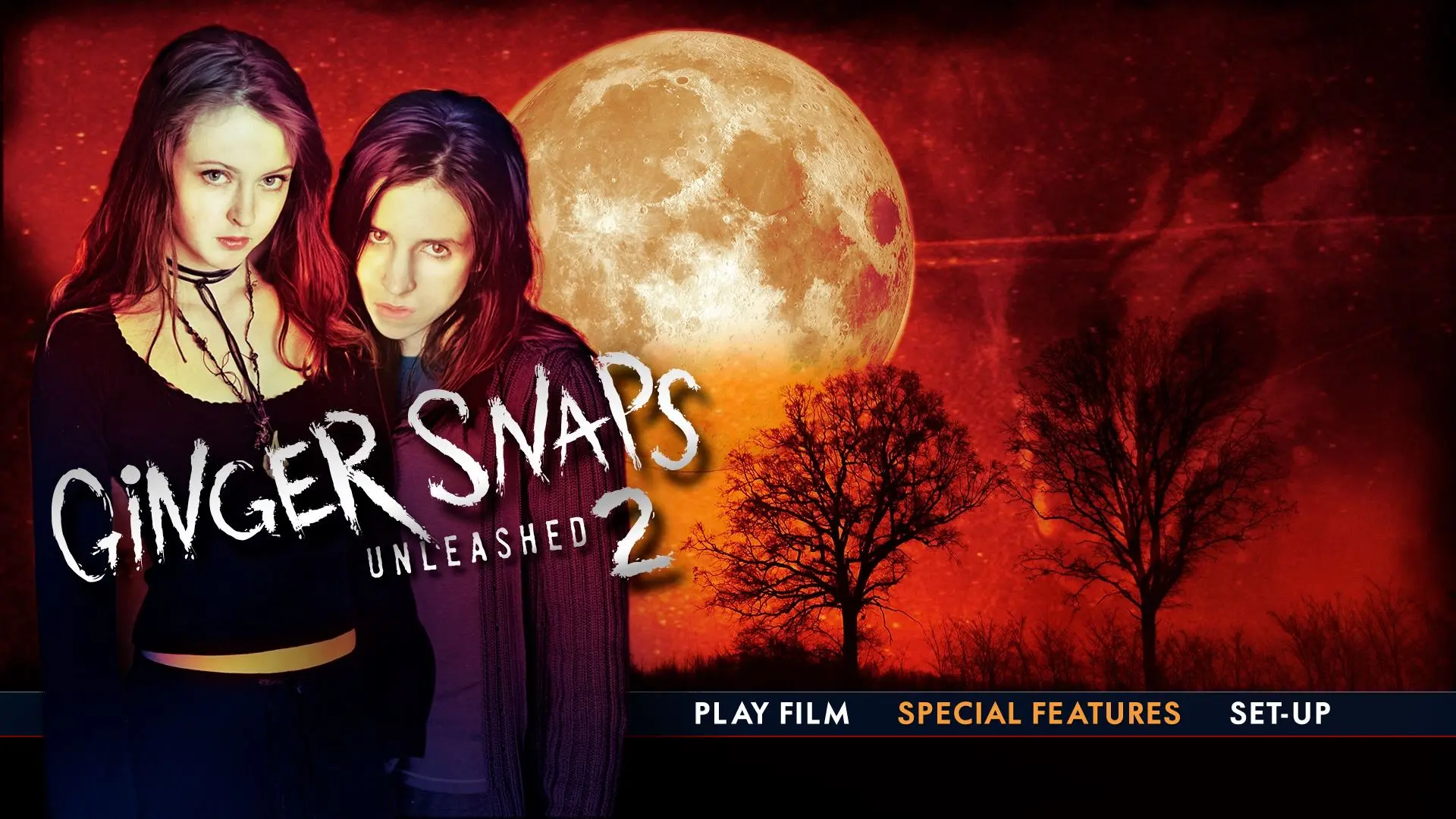 Ginger Snaps 2 Blu-ray Menu