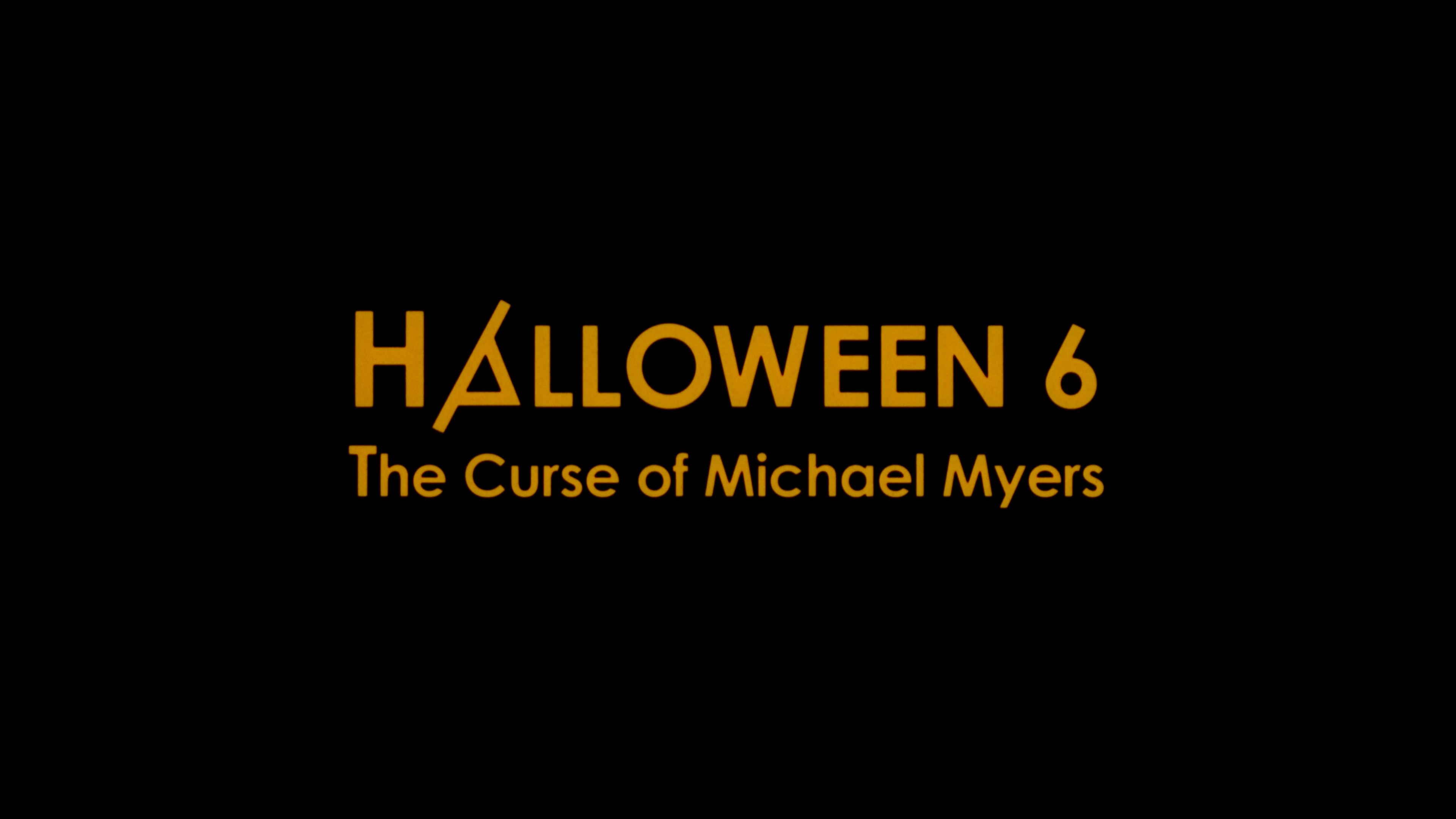 Halloween: The Curse of Michael Myers Producer's Cut 4K cap 1