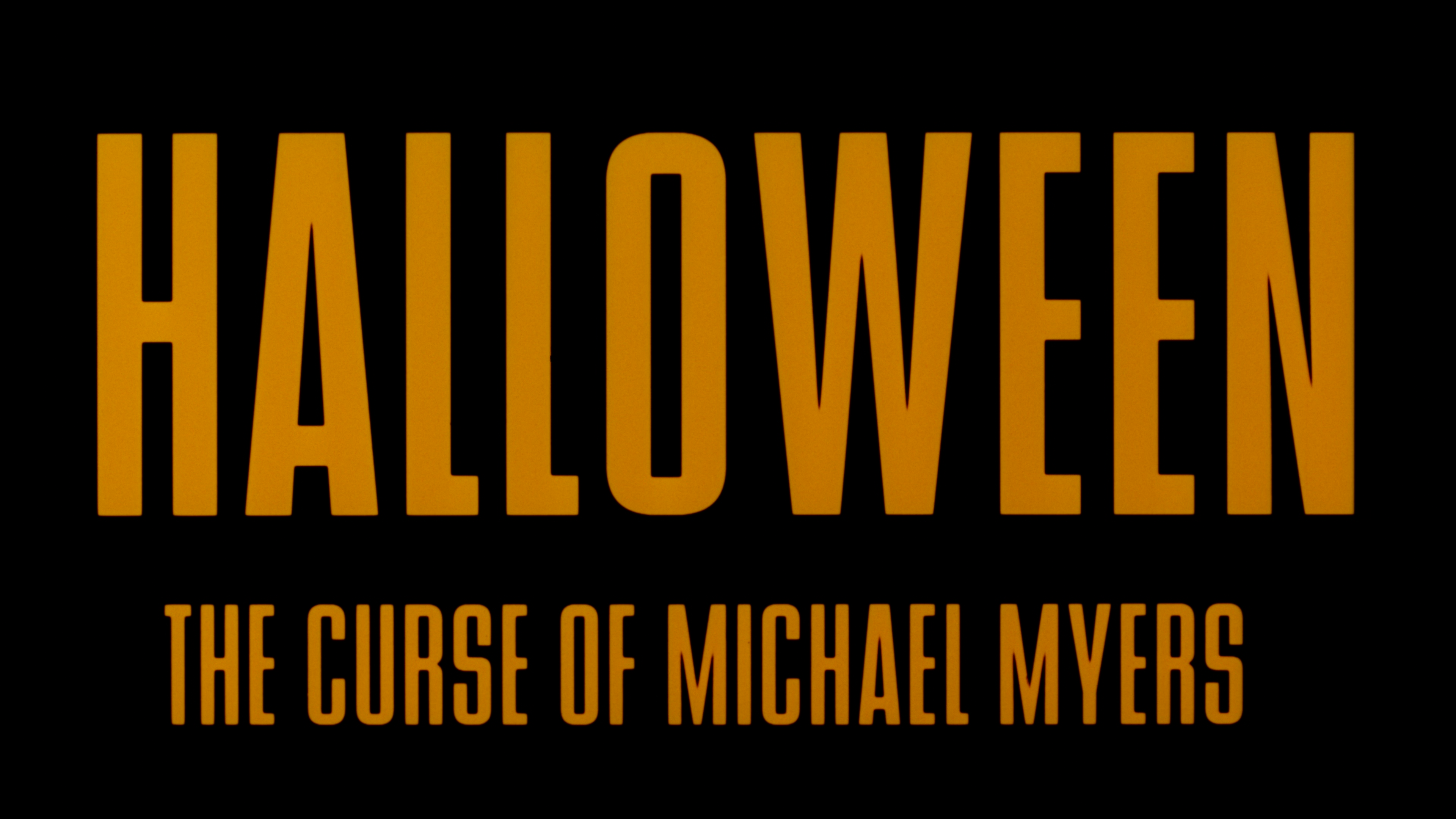 Halloween: The Curse of Michael Myers theatrical cut 4K cap 1