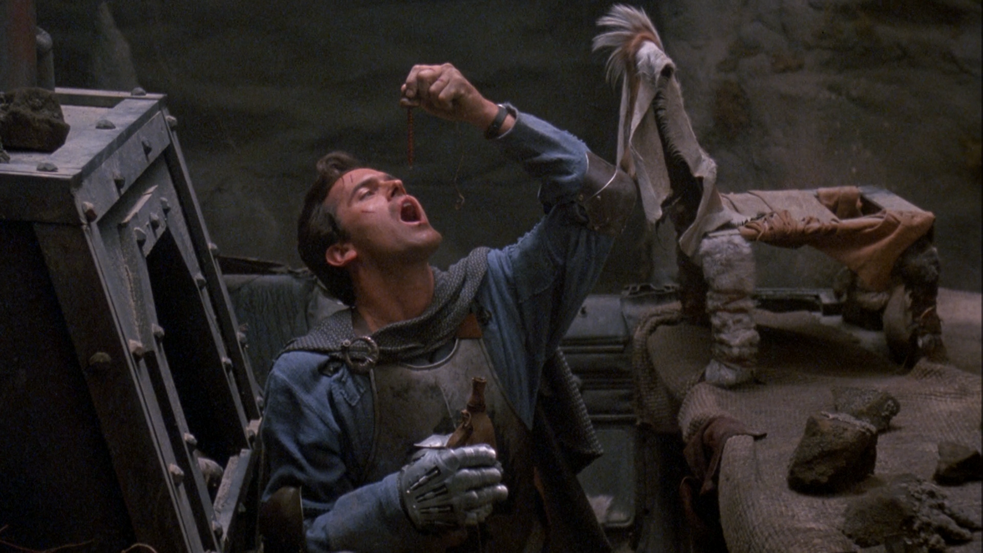 Army of Darkness 4K Blu-ray director's cut cap 4