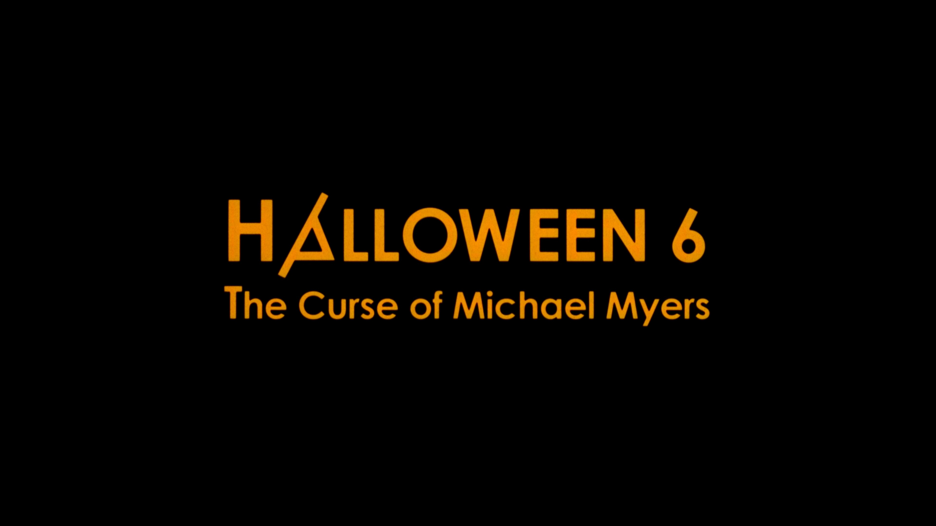 Halloween: The Curse of Michael Myers Producer's Cut Blu-ray cap 1