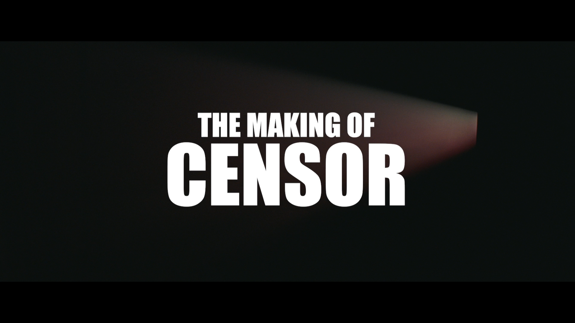 The Making of Censor featuring cast and crew interviews