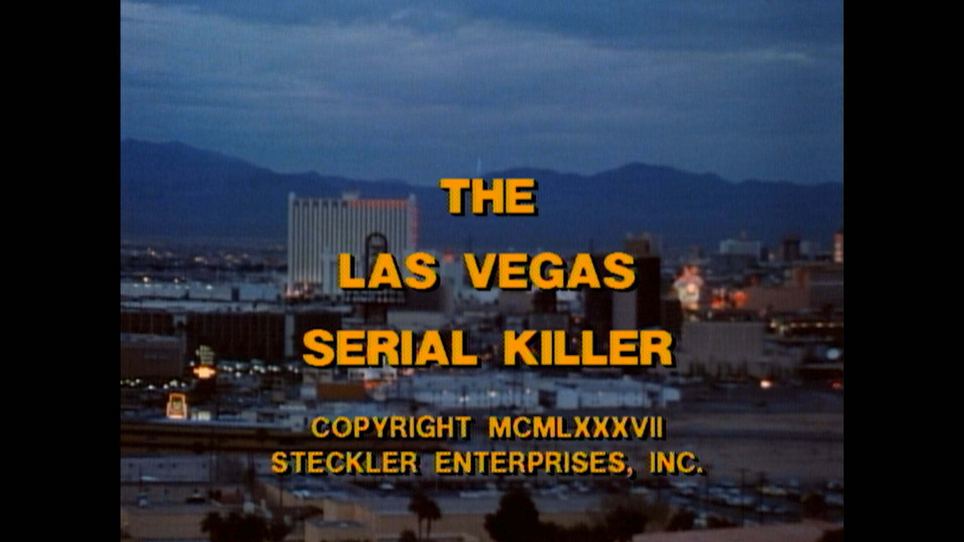 The Las Vegas Serial Killer Blu-ray screencap 1