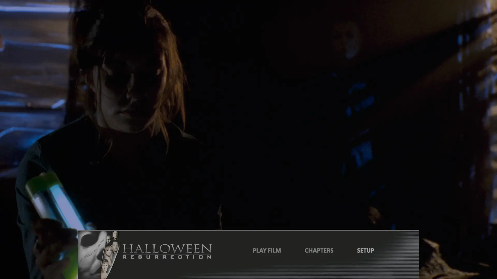 Halloween: Resurrection 4K UHD menu