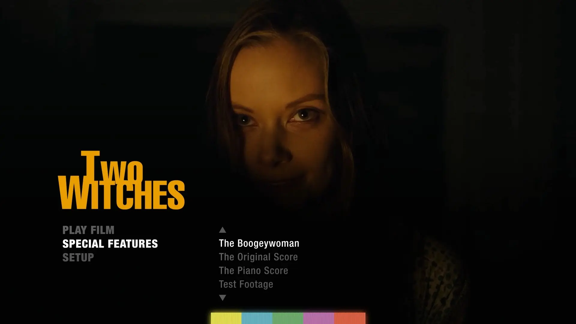 Two Witches extras menu 2