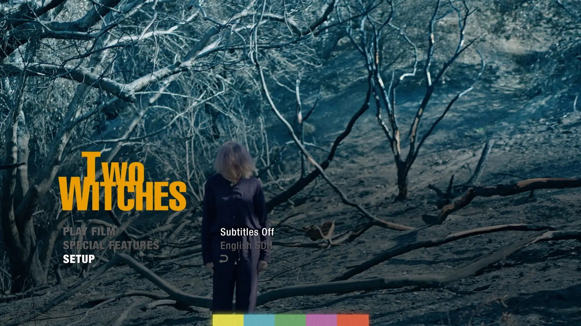 Two Witches subtitles menu