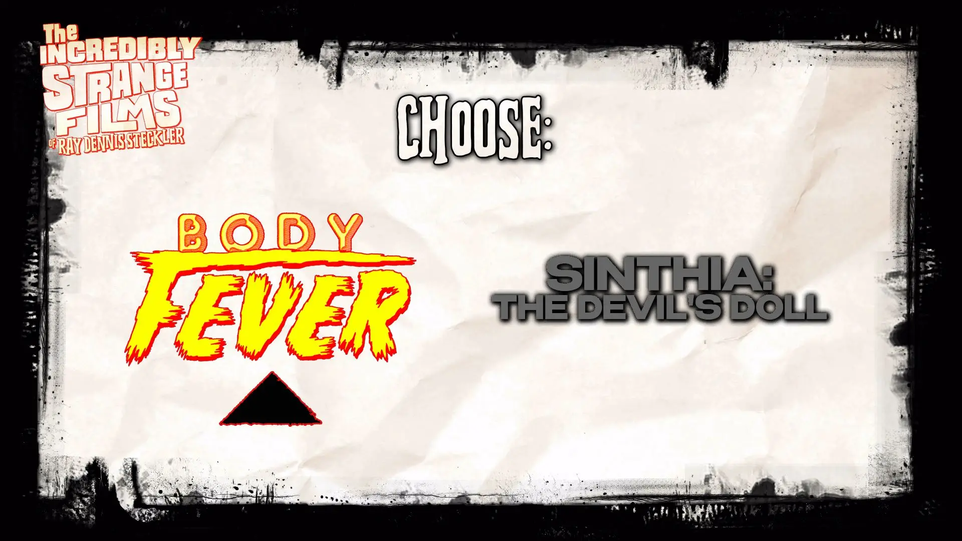 Body Fever/Sinthia: The Devil’s Doll Blu-ray Choose Film