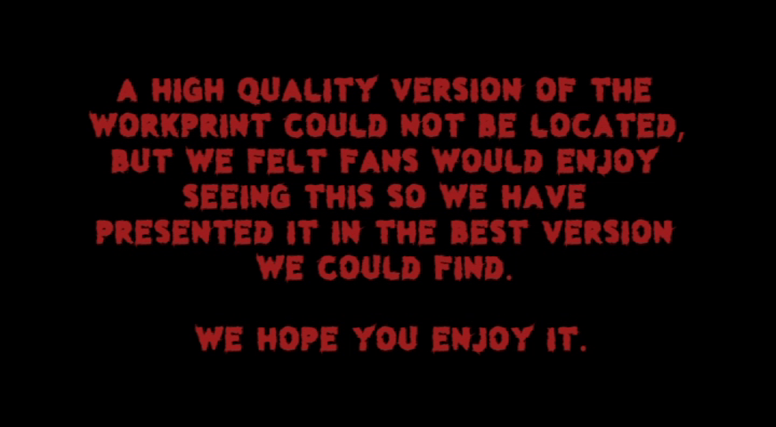 The Return of the Living Dead 4K workprint