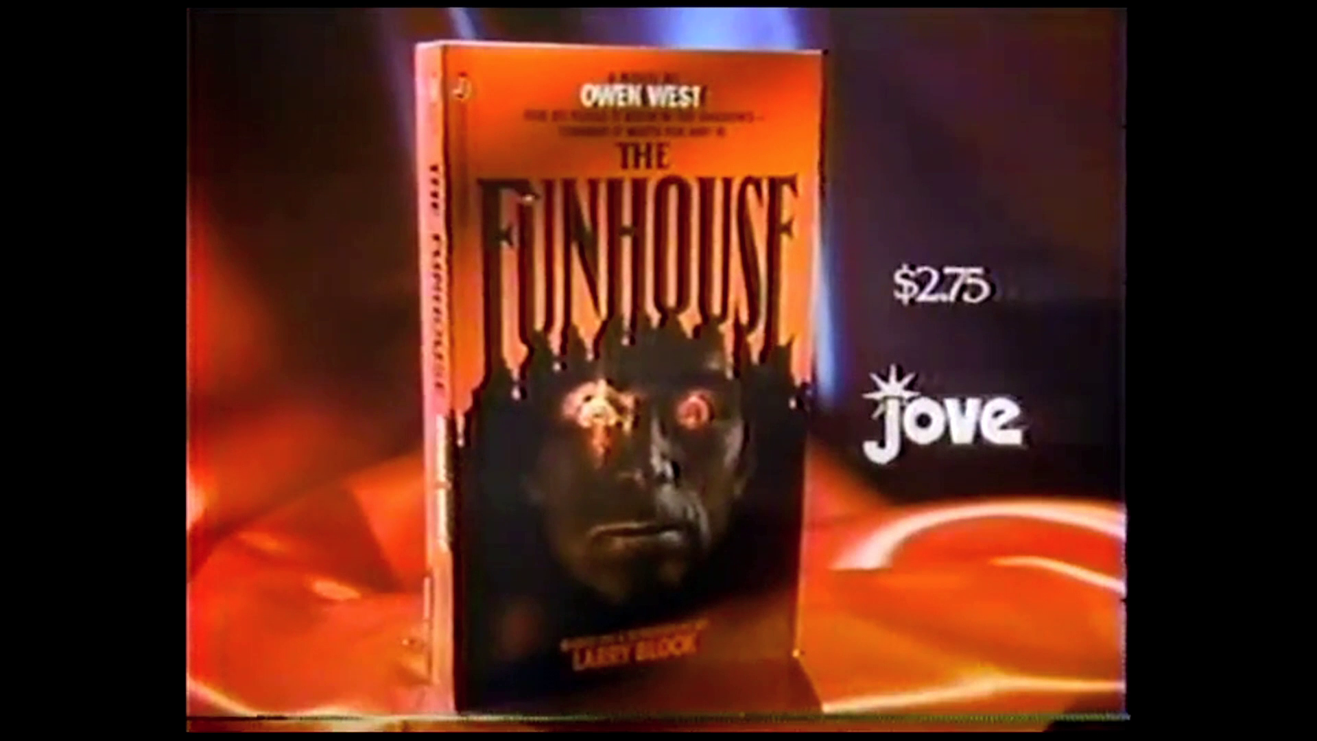 The Funhouse 4K paperback book ad