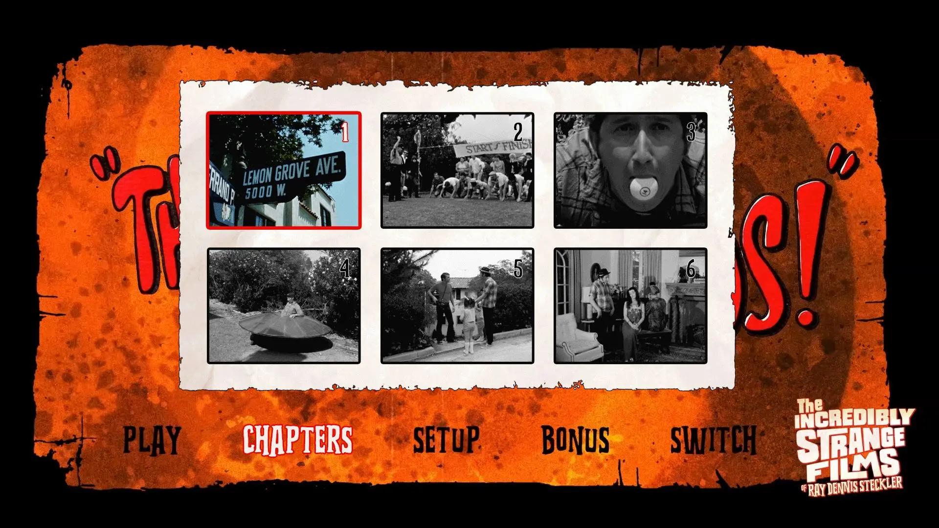 The Lemon Grove Kids! Blu-ray Chapter Menu