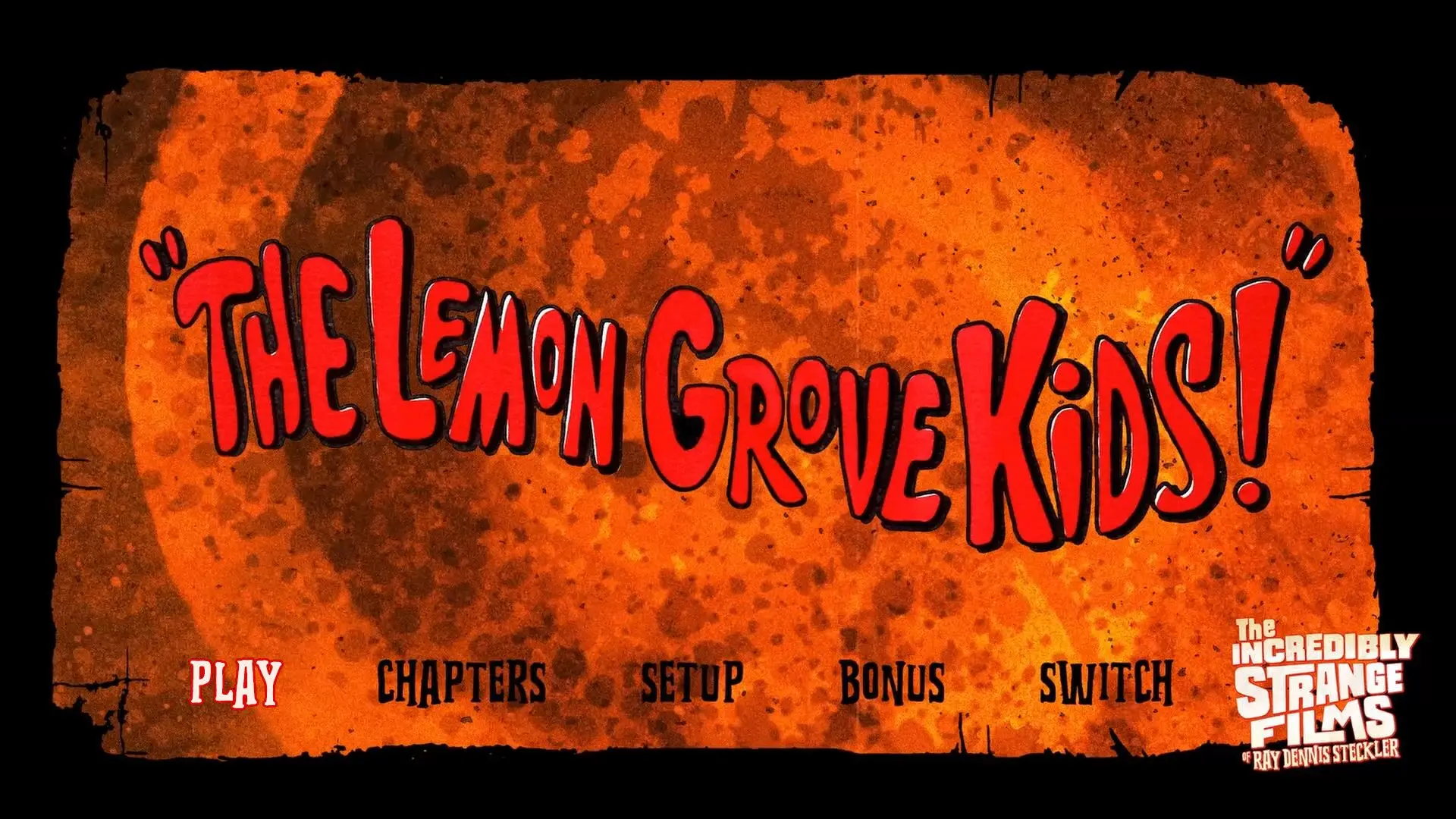 The Lemon Grove Kids! Blu-ray Menu