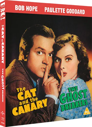 The Cat and the Canary/The Ghost Breakers Blu-ray Slipcover Sleeve