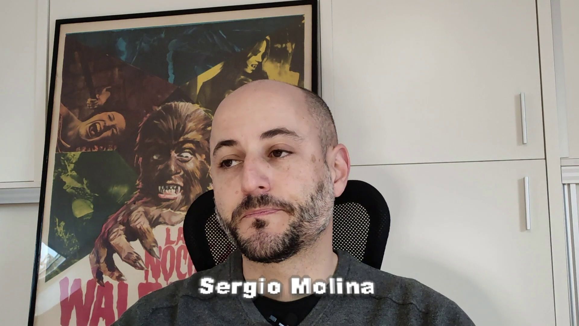 The Werewolf vs. Vampire Woman 4K Sergio Molina interview