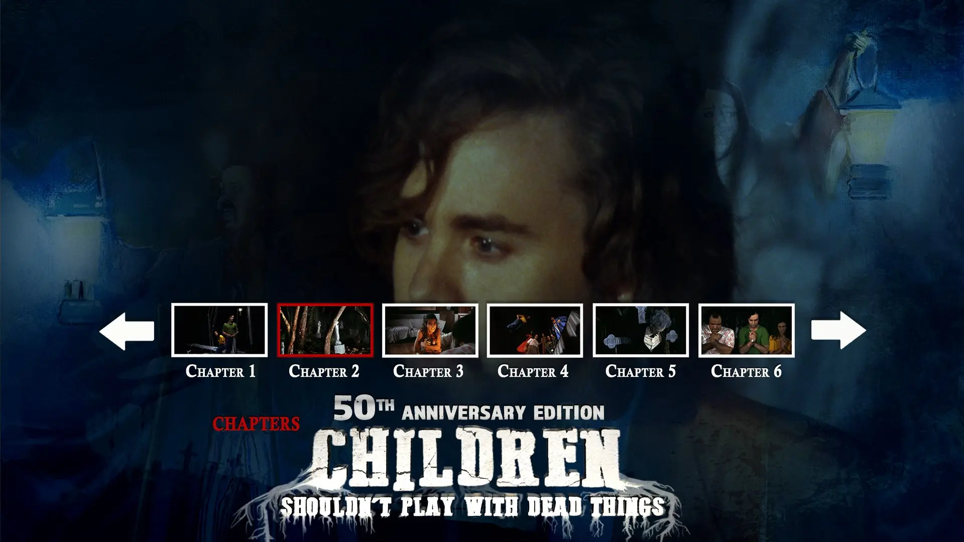 Children Shouldn't Play With Dead Things scene selection menu