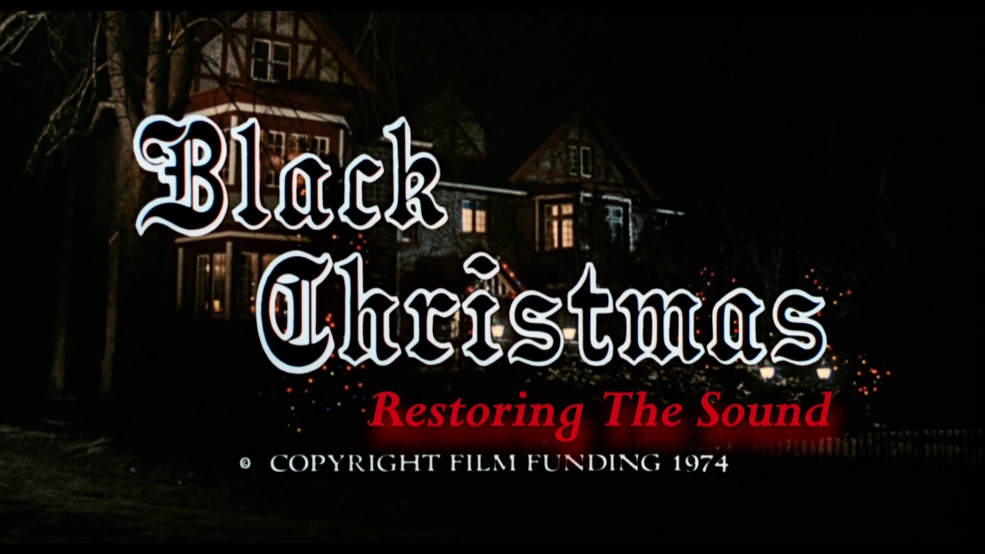 Black Christmas 4K Restoring the Sound featurette